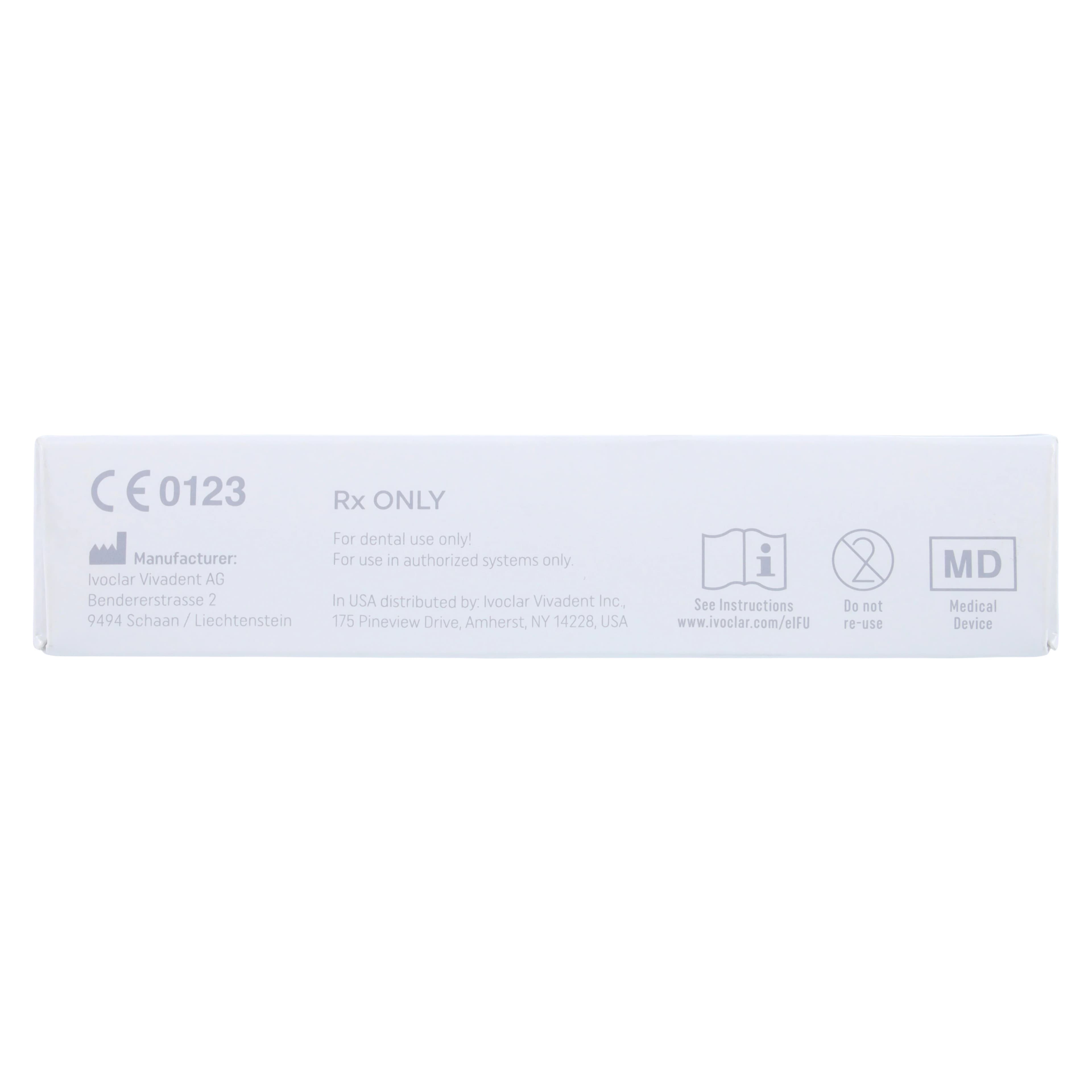 IPS e.max CAD CEREC/inLab HT Block, High Translucency, Shade D3, Size C14, 5/Pkg thumbnail 6