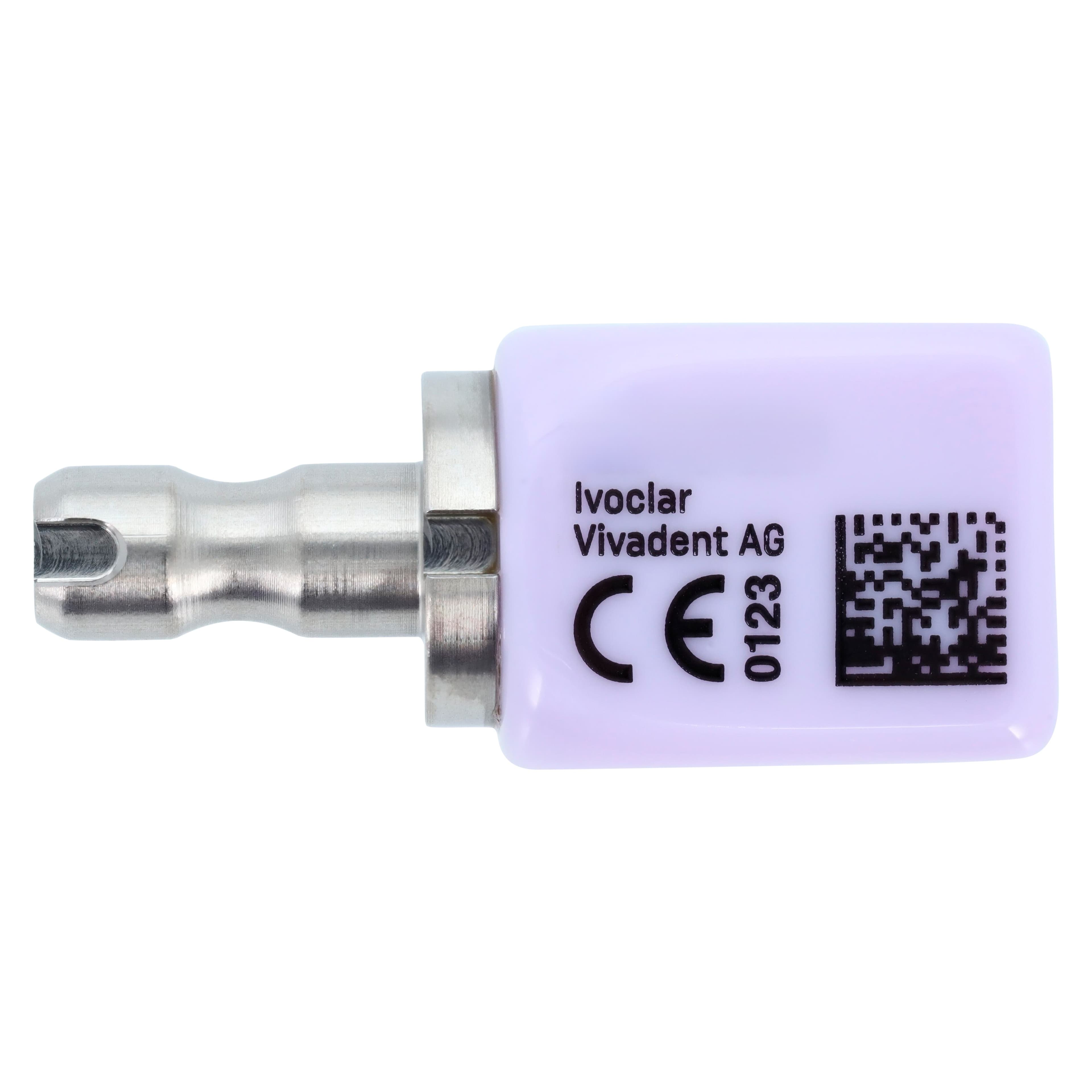 IPS e.max CAD HT (High Translucency) Lithium Disilicate Milling Block, Shade BL3, Size C14, for CEREC/inLab, 5/Box thumbnail 8