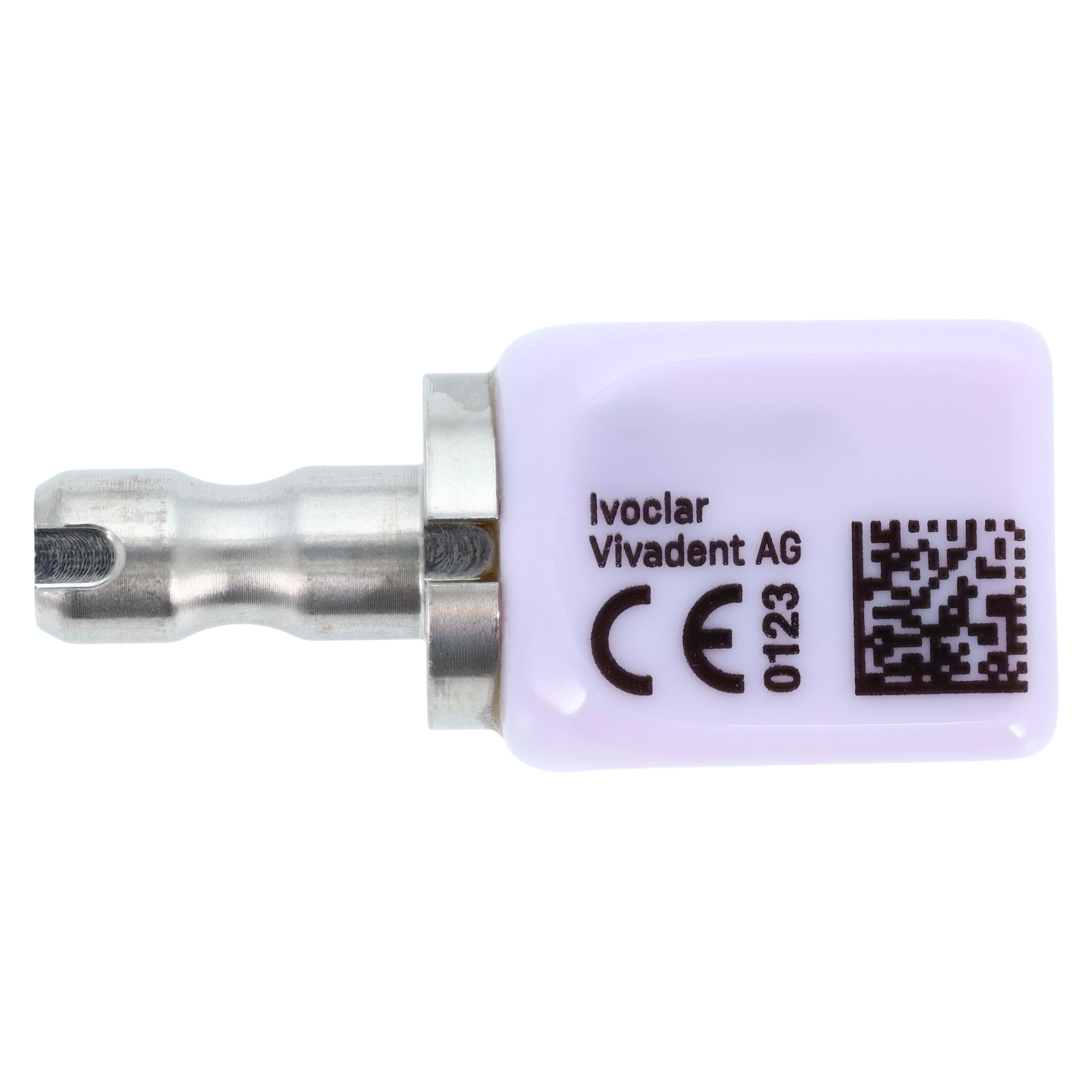 IPS e.max CAD CEREC/inLab MT A1 C14 Lithium Disilicate Milling Blocks, Medium Translucency, Shade A1, 5/Box thumbnail 9