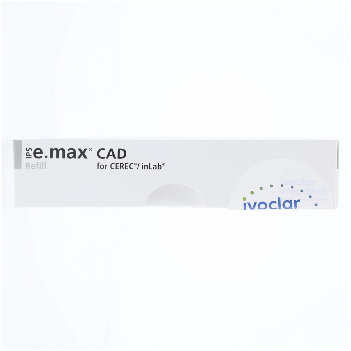 IPS e.max CAD CEREC/inLab MT A1 C14 Lithium Disilicate Milling Blocks, Medium Translucency, Shade A1, 5/Box thumbnail 2