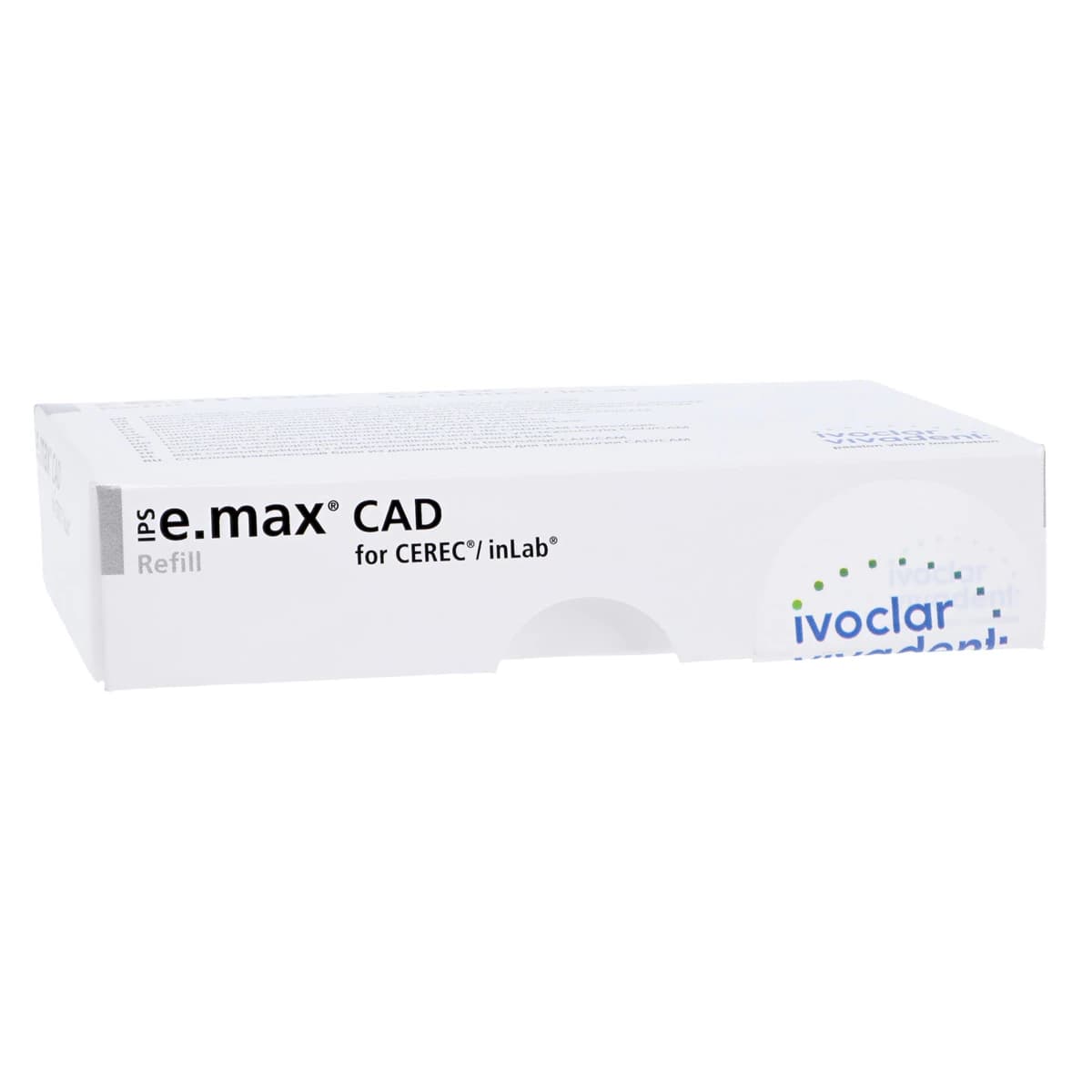IPS e.max CAD MT (Medium Translucency) Lithium Disilicate Milling Blocks, Shade B1, Size C14, 5/Box - IPS e.max CAD MT C14 for CEREC - Image 1