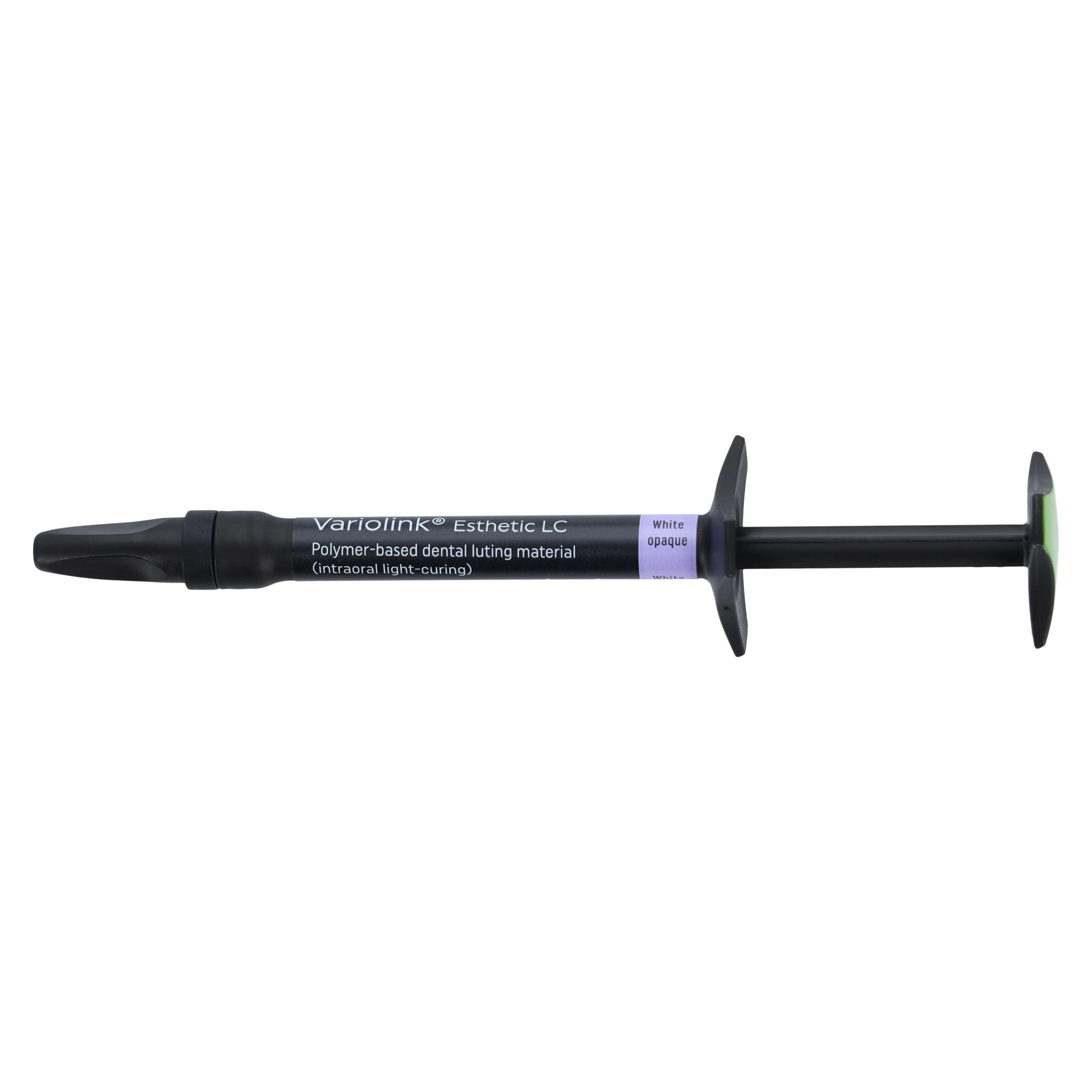 Variolink Esthetic LC Luting Cement Refill, Light-Cure, White Opaque, 2g Syringe with 5 Tips, 762061WW - Variolink&reg; Esthetic Luting Cement - LC Refill - White Opaque - Image 1