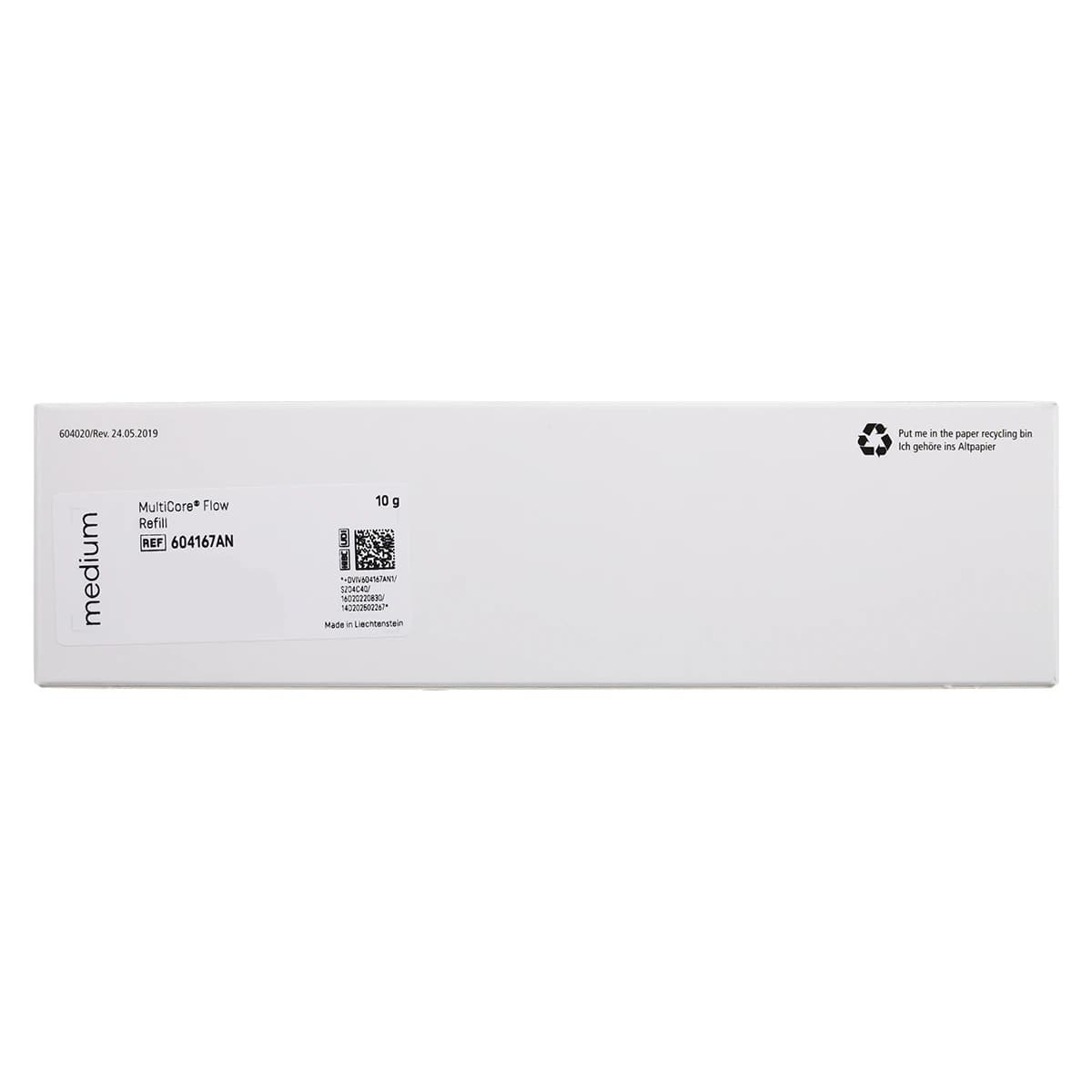 MultiCore Flow Two-Component Core Build-Up Material, Medium Shade (A3), 10 g Syringe Refill, 604167AN thumbnail 9