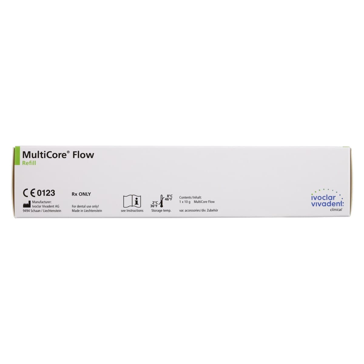 MultiCore Flow Two-Component Core Build-Up Material, Medium Shade (A3), 10 g Syringe Refill, 604167AN thumbnail 8