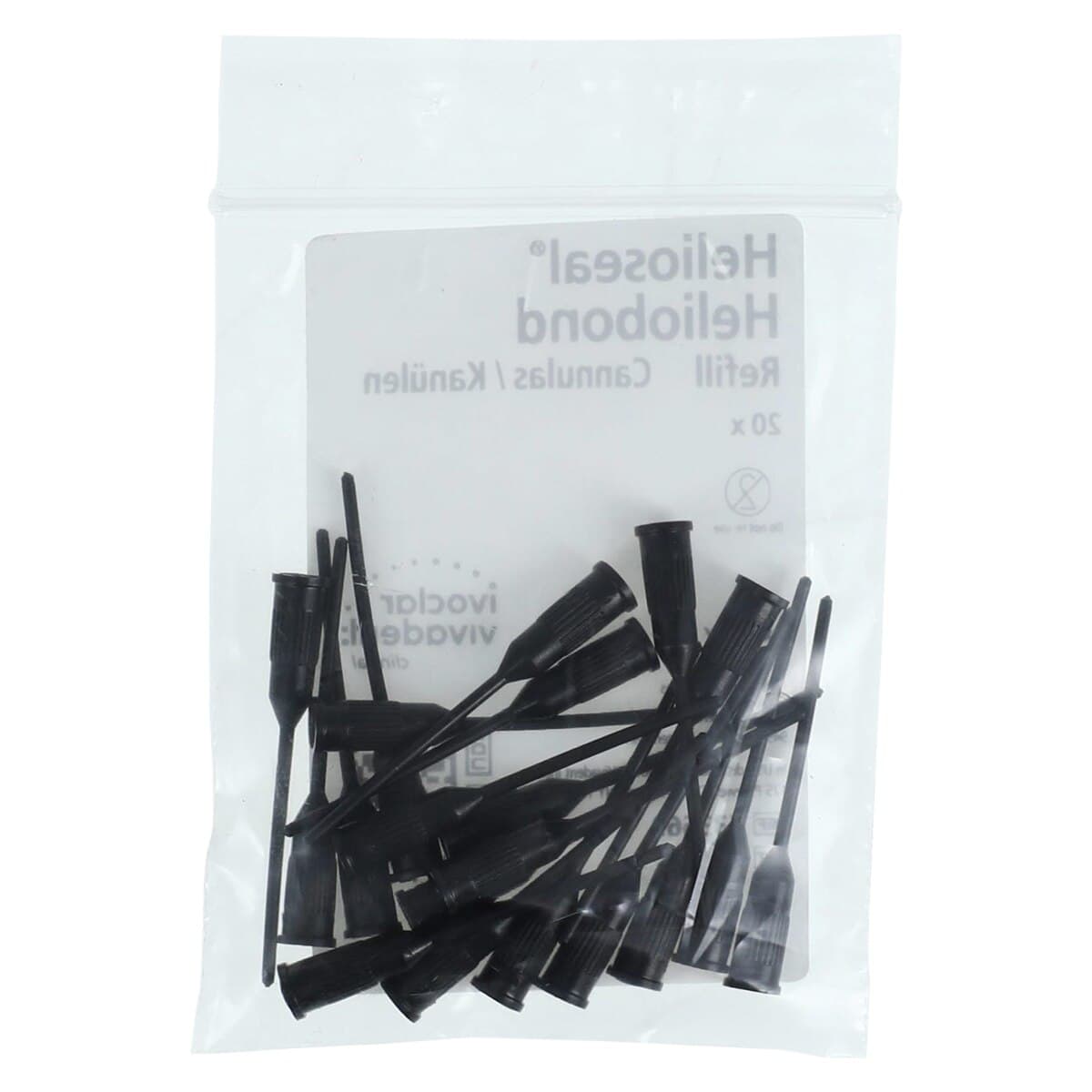 Ivoclar Vivadent Helioseal/Heliobond Black Application Tips (Cannulas), 20 Gauge, 20/Pkg, 533669 thumbnail 3