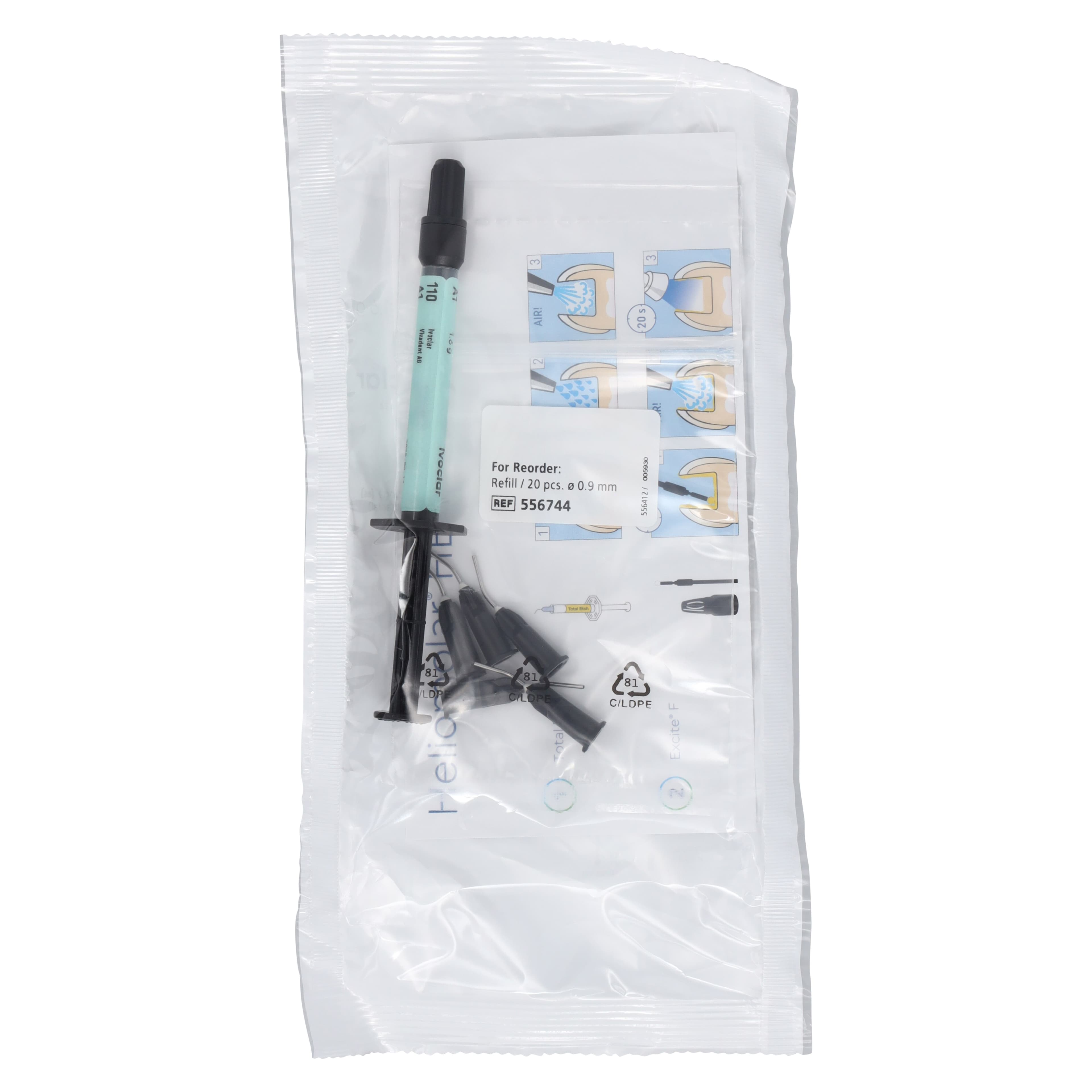 Heliomolar Flow Flowable Microfilled Composite, Shade A1/110, 1.6 g Syringe Refill, 557030AN thumbnail 8