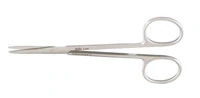 Miltex Metzenbaum Scissors, Straight, 5" Stainless Steel, Reusable, Each - Metz Scissors Straight - Image 1