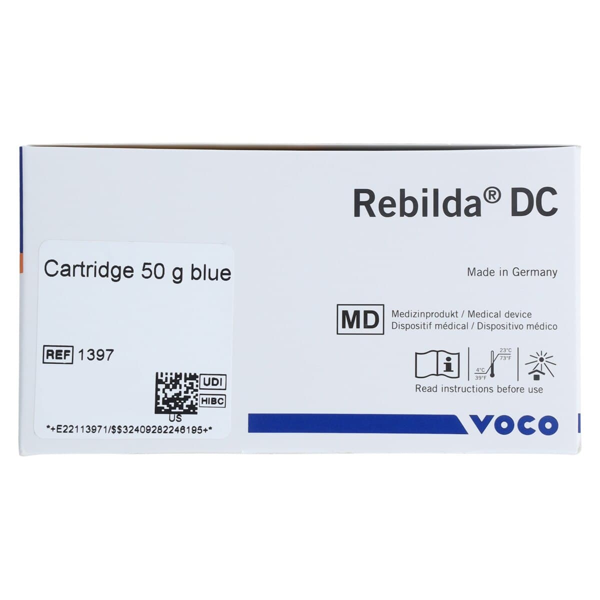 Rebilda DC Dual-Cure Core Build-Up Composite, Blue, 50 g Cartridge Refill with Mixing Tips, 1397 thumbnail 7