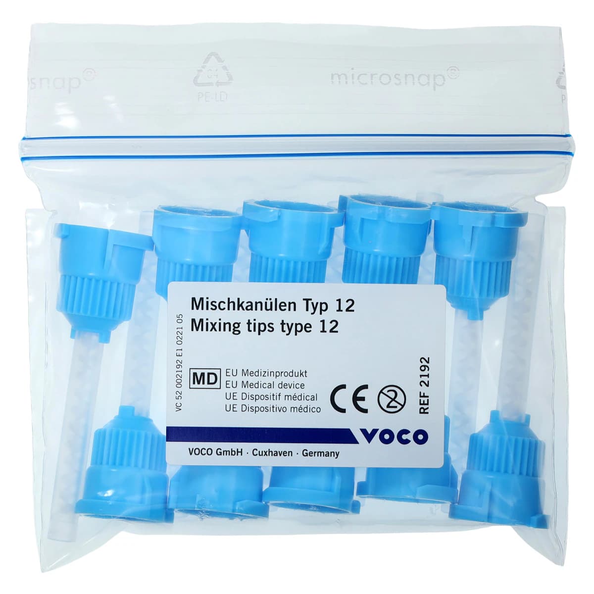Voco Rebilda DC Core Build-Up Composite, White, 50 g Cartridge Refill with Mixing and Intraoral Tips thumbnail 6