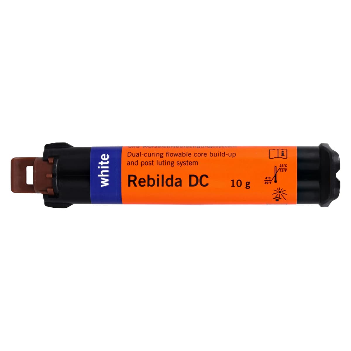 Rebilda DC Dual-Cured Core Build-Up Composite, QuickMix Syringe Refill, 10 g, White Shade, 1405 thumbnail 2