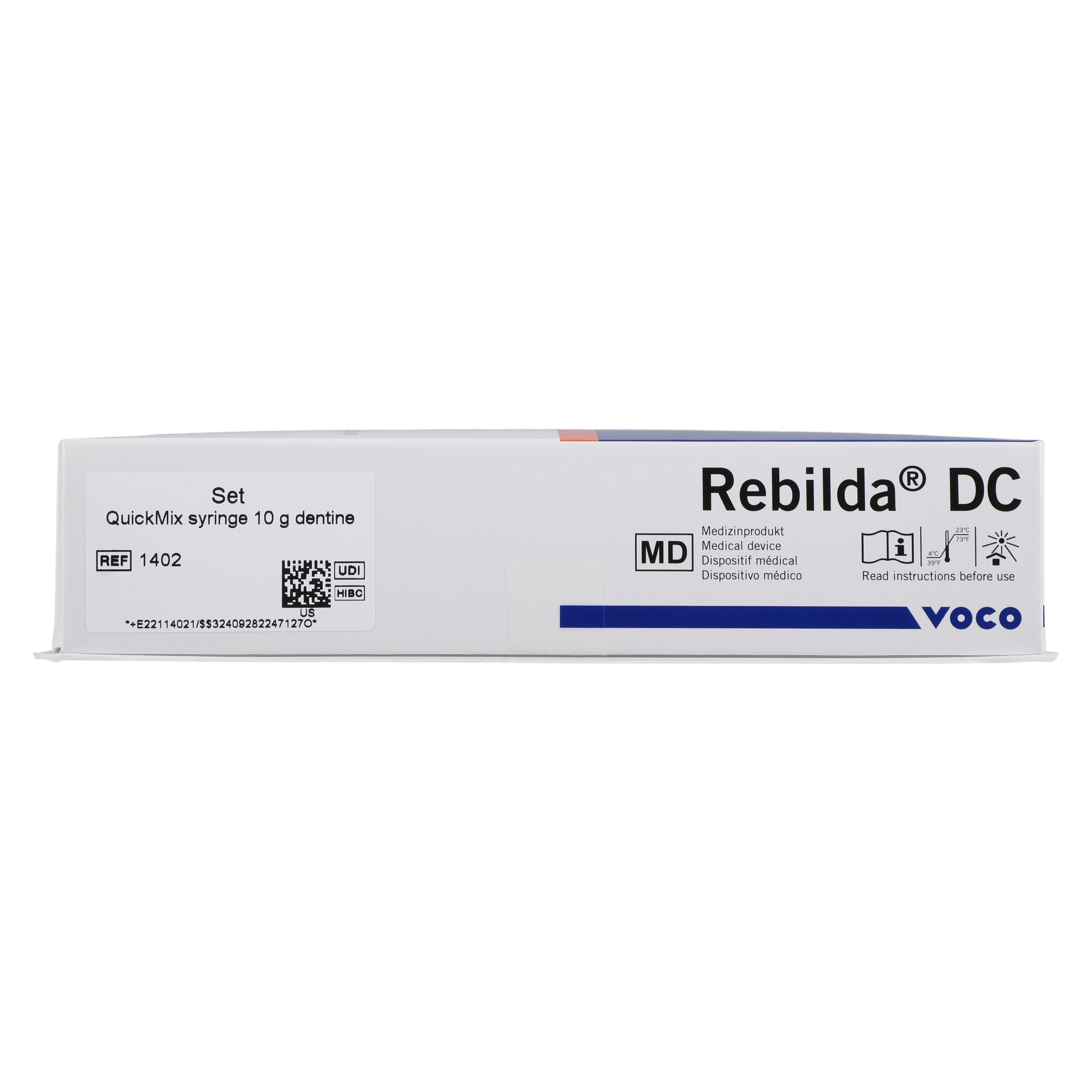 VOCO Rebilda DC Dual-Cured Core Build-Up Composite Intro Kit, Dentin Shade, 10g QuickMix Syringe, 8ml Futurabond DC, 1 Kit thumbnail 16