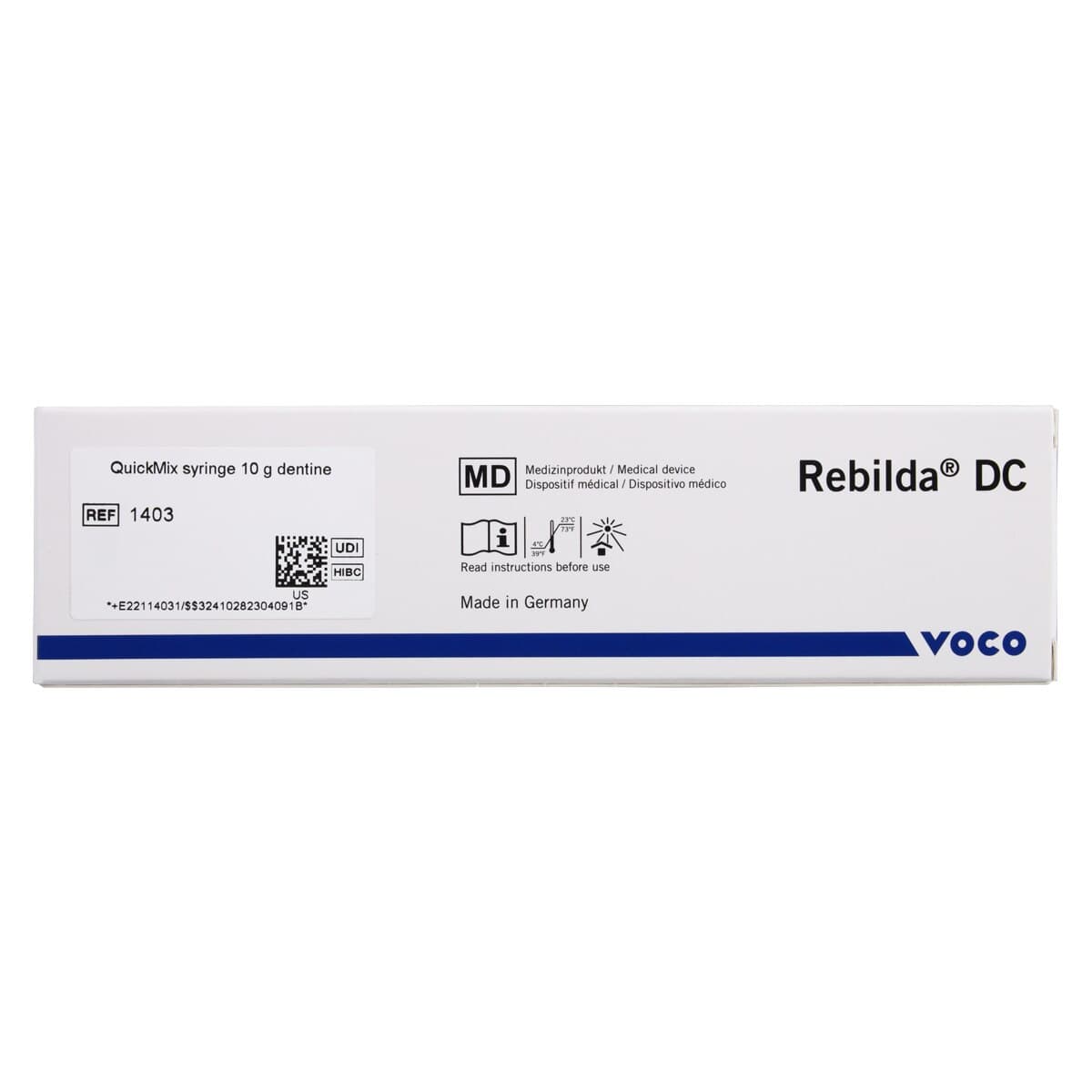 Rebilda® DC Dual-Cure Core Build-Up Composite, Dentin Shade, 10 g QuickMix Syringe Refill with Mixing and Intraoral Tips, 1403 thumbnail 11