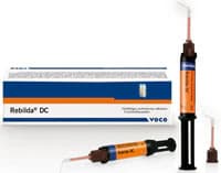 Rebilda® DC Dual-Cure Core Build-Up Composite, Dentin Shade, 10 g QuickMix Syringe Refill with Mixing and Intraoral Tips, 1403 - Rebilda® DC 10g QuickMix Syringe Dentin Shade - Image 1