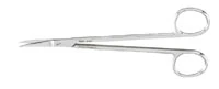 Miltex-Integra Kelly Scissor, Curved Sharp Tips, 6-1/4" - Curved Sharp Tips Kelly Scissor 6-1/4” - Image 1