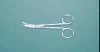 Miltex Northbent Stitch Scissors, 4-3/4" Curved, CVD, Light Pattern, Stainless Steel - Stitch Scissors - Northbent 4-3/4" - CVD, Light Pattern - Image 1