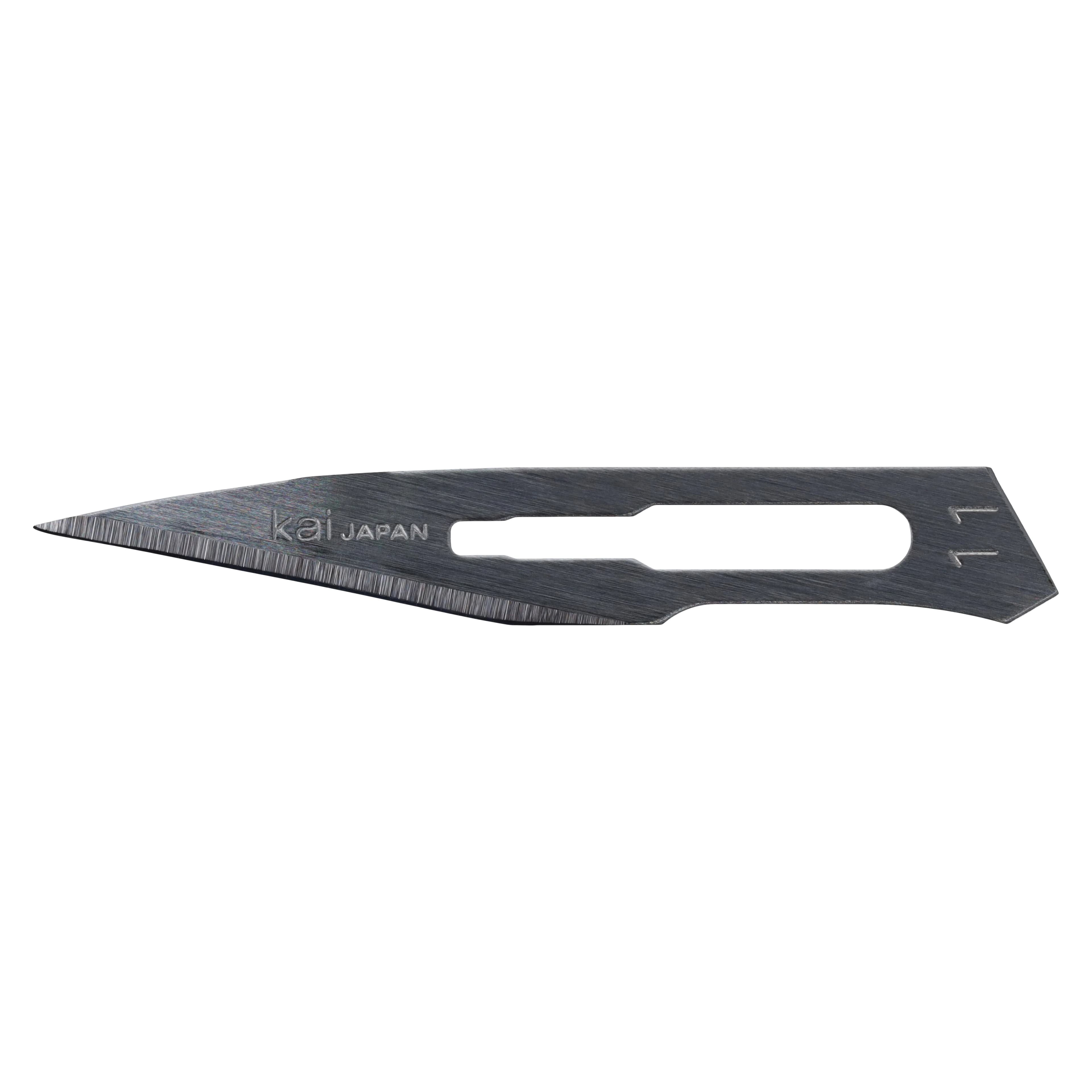 Miltex Carbon Steel Sterile Surgical Blades, #11, Individually Wrapped, 100/Box, 4-111 thumbnail 3