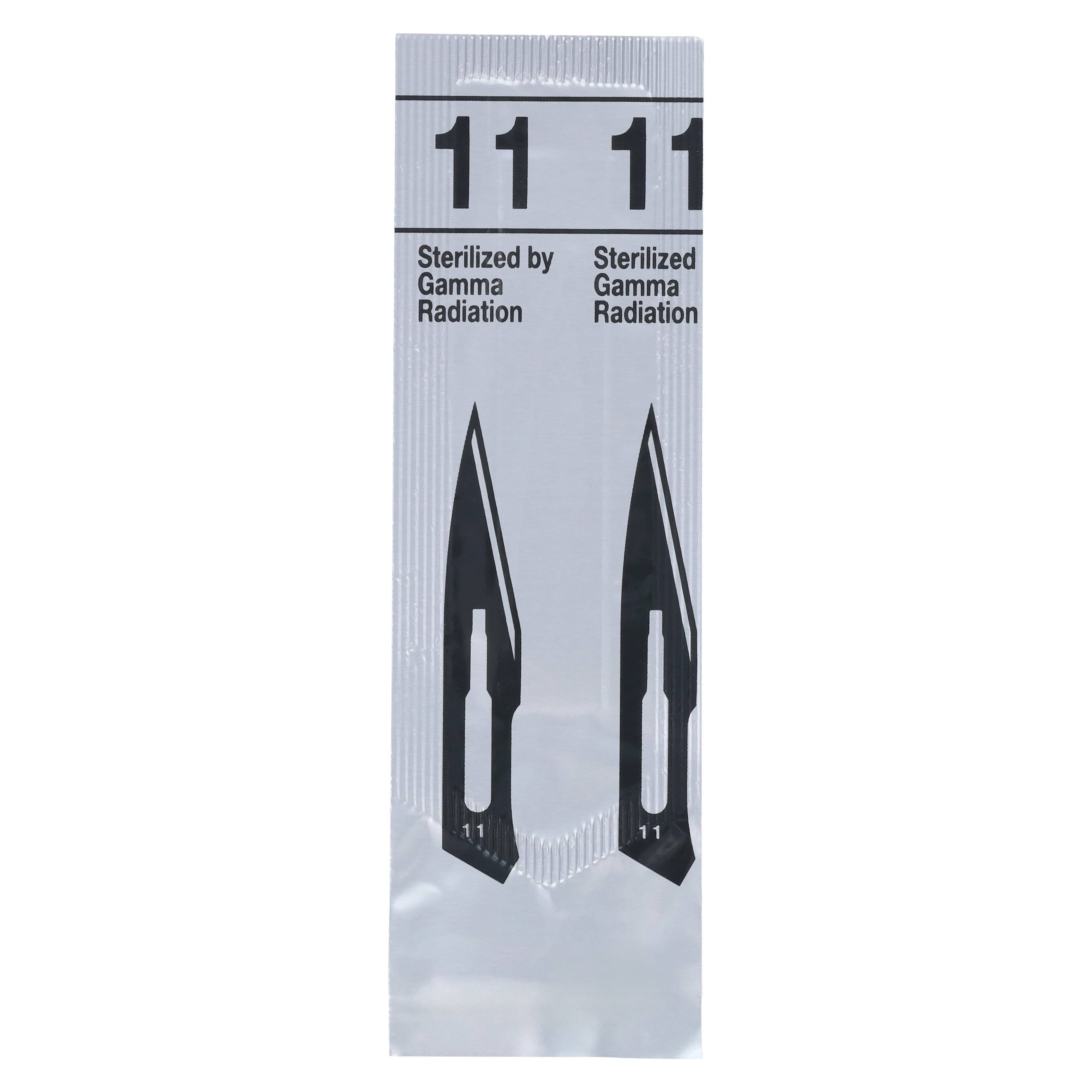 Miltex Carbon Steel Sterile Surgical Blades, #11, Individually Wrapped, 100/Box, 4-111 thumbnail 4