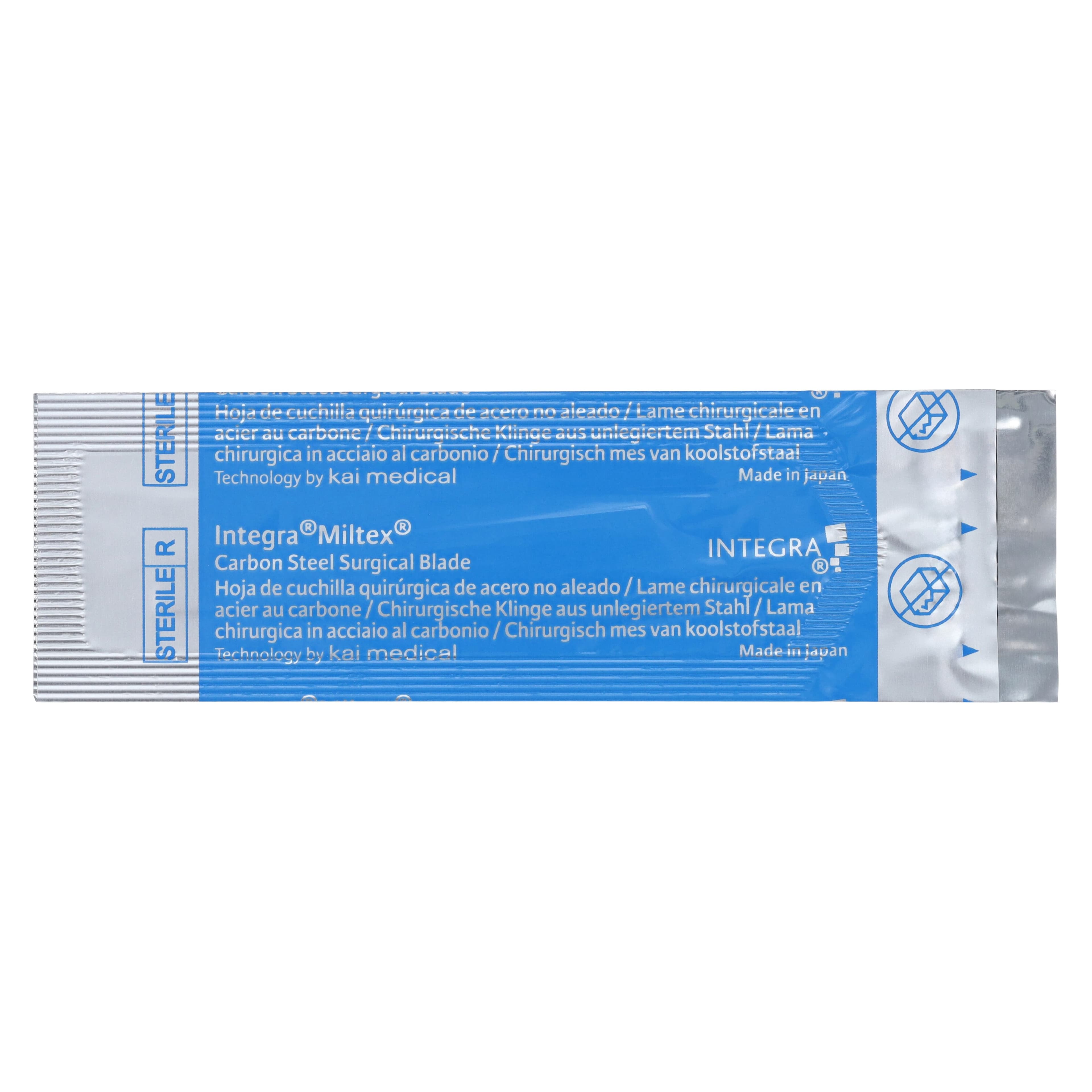 Miltex Carbon Steel Sterile Surgical Blades, #11, Individually Wrapped, 100/Box, 4-111 thumbnail 5