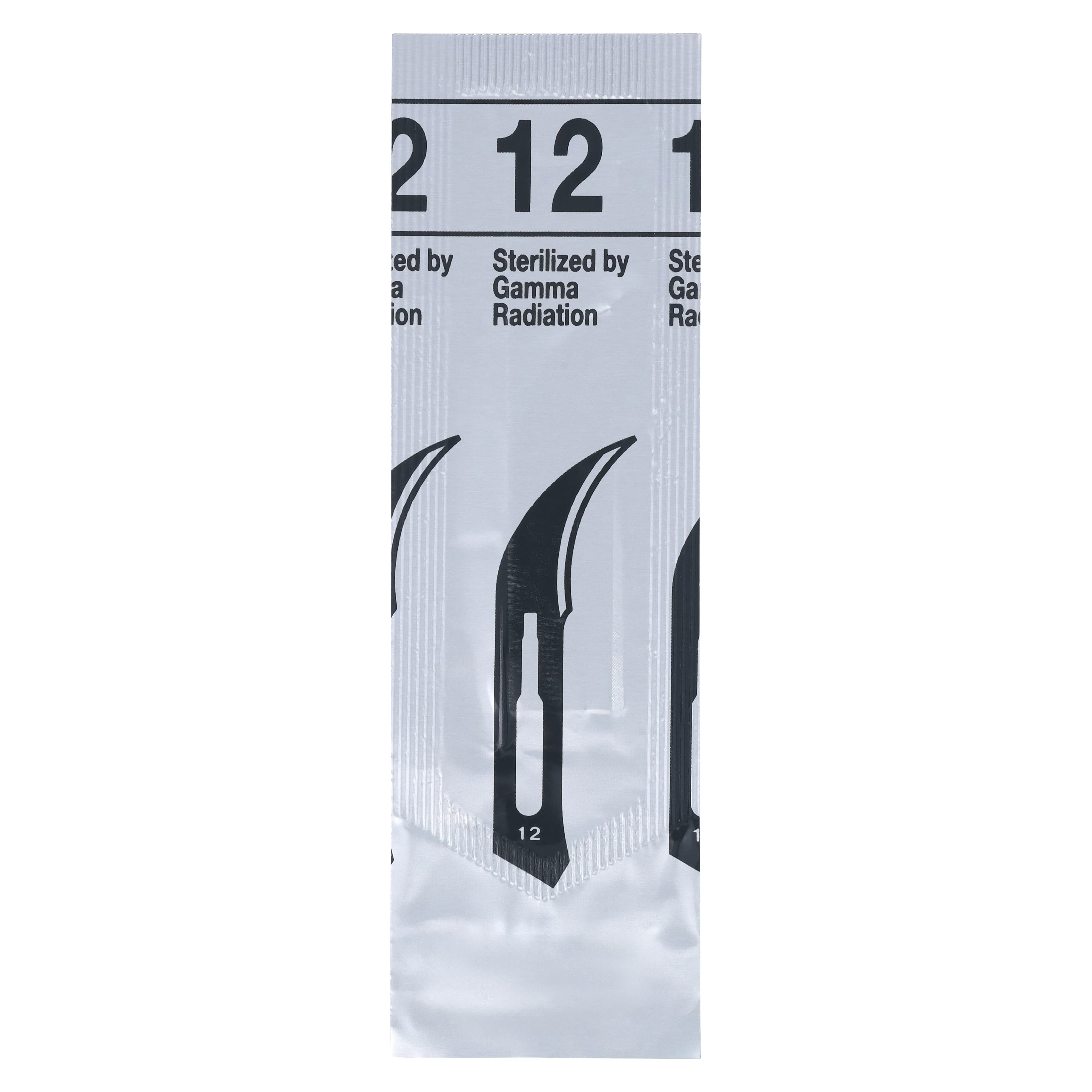 Miltex-Integra Carbon Steel Sterile Surgical Blade #12, 100/Box, 4-112 thumbnail 3