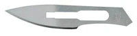 Miltex by Integra Carbon Steel Sterile Surgical Scalpel Blade #23, 100/Box, 4-123 - Surgical Blades – Carbon Steel, Sterile, 100/Box - 23 - Image 1