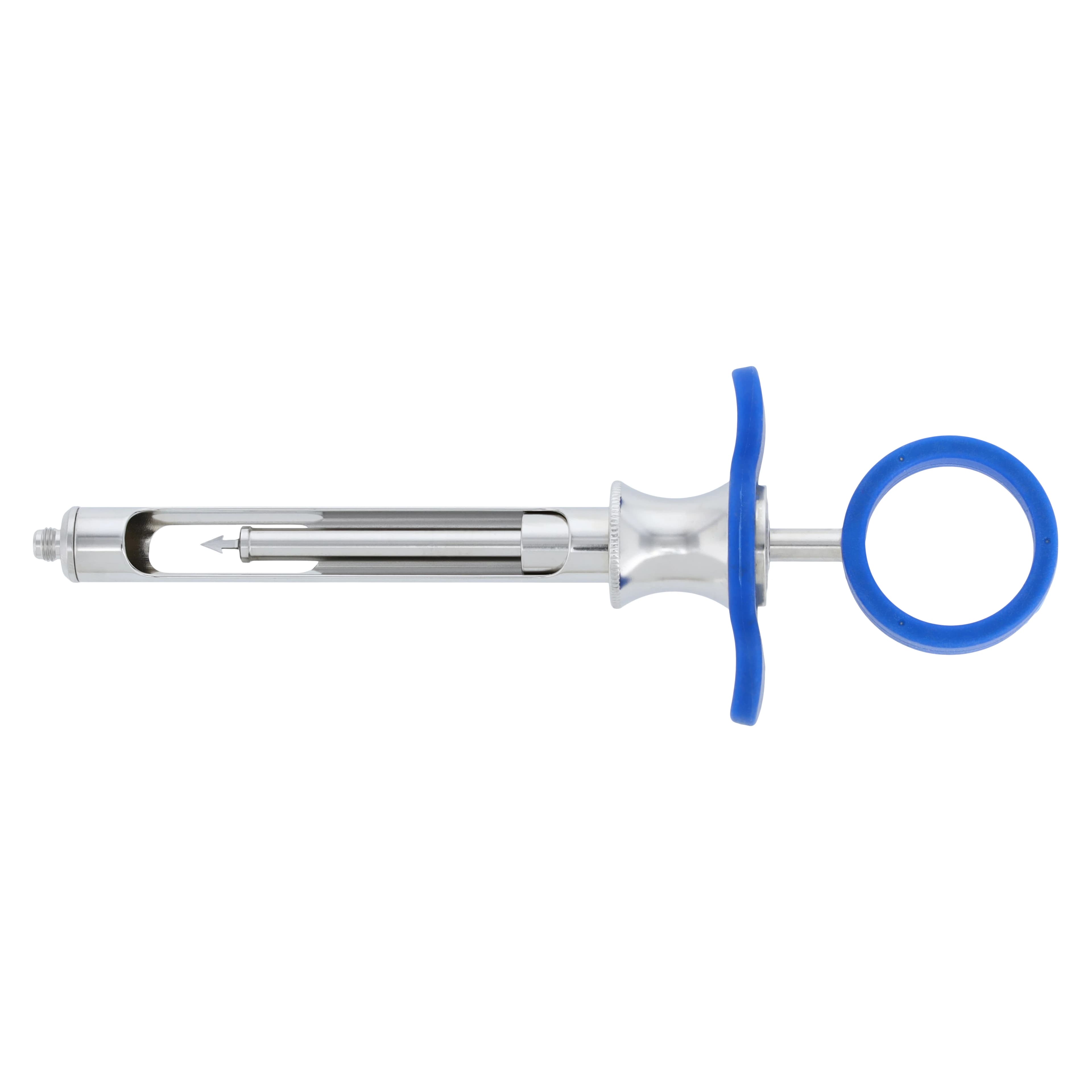 GripRite Aspirating Syringe, Cook-Waite Type, Standard, Blue Silicone Grips, 1 Each, 76-30 thumbnail 2