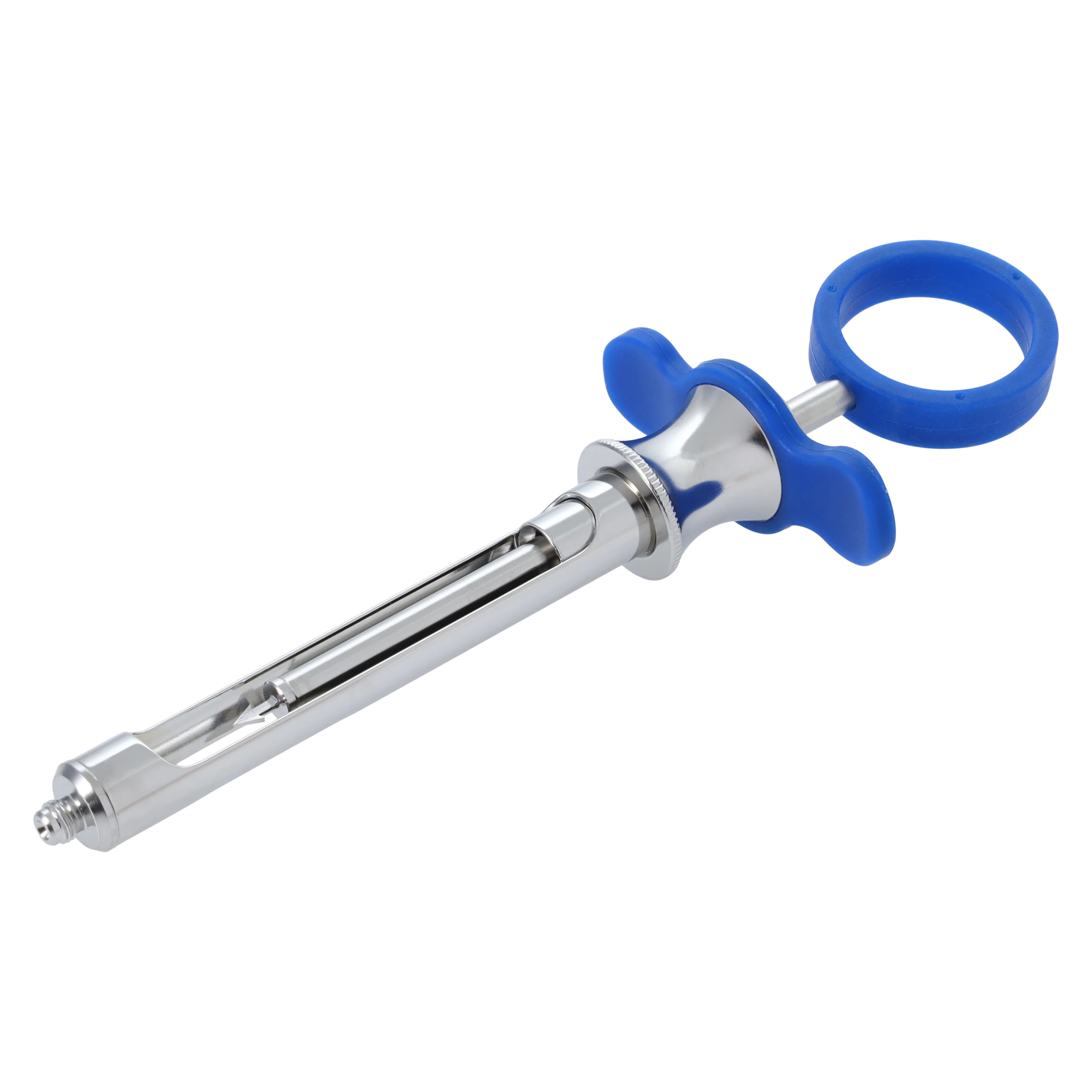 GripRite Aspirating Syringe, Cook-Waite Type, Standard, Blue Silicone Grips, 1 Each, 76-30 thumbnail 3