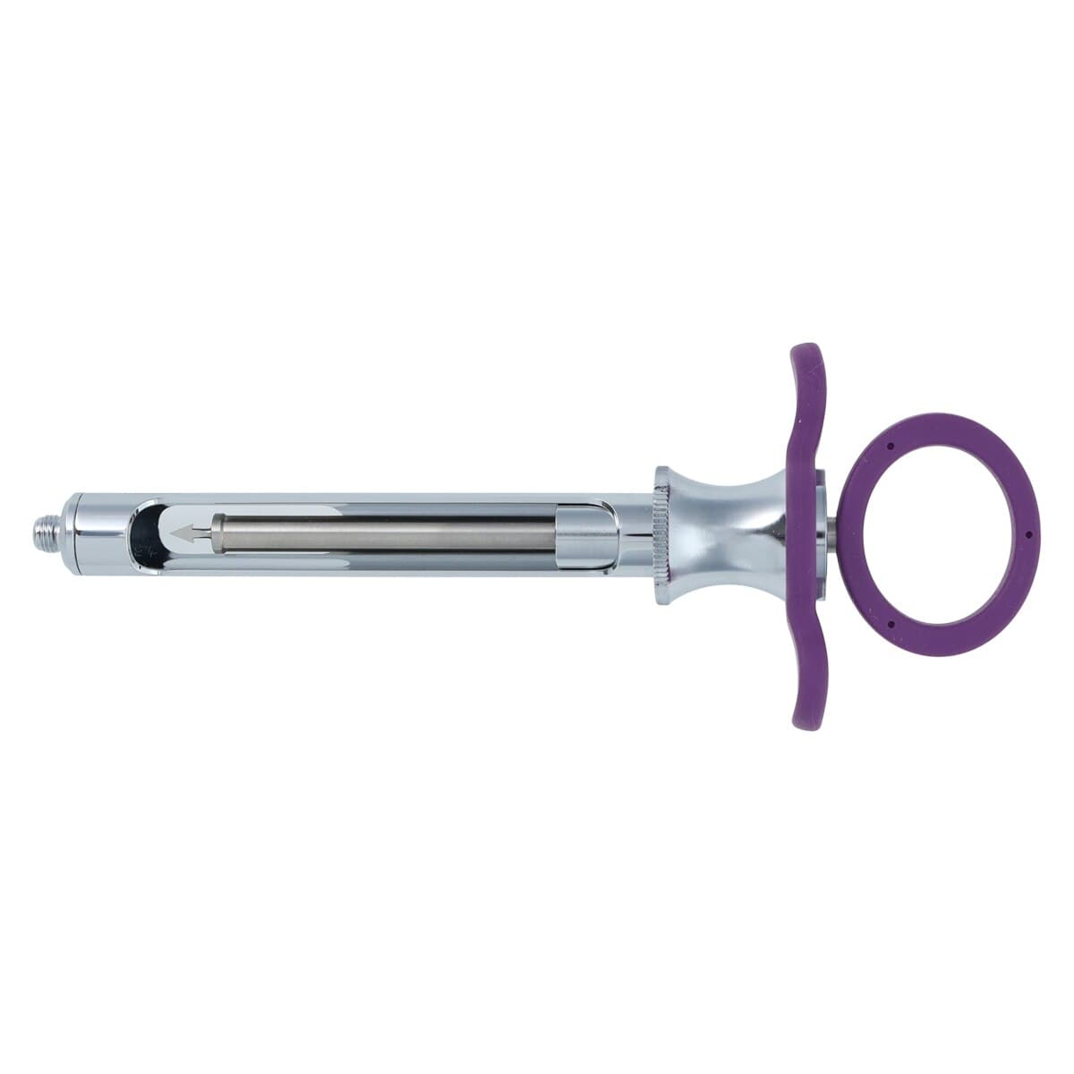 GripRite Aspirating Syringe, CW Type, Petite, Purple Silicone Grips, 76-43, Each thumbnail 5