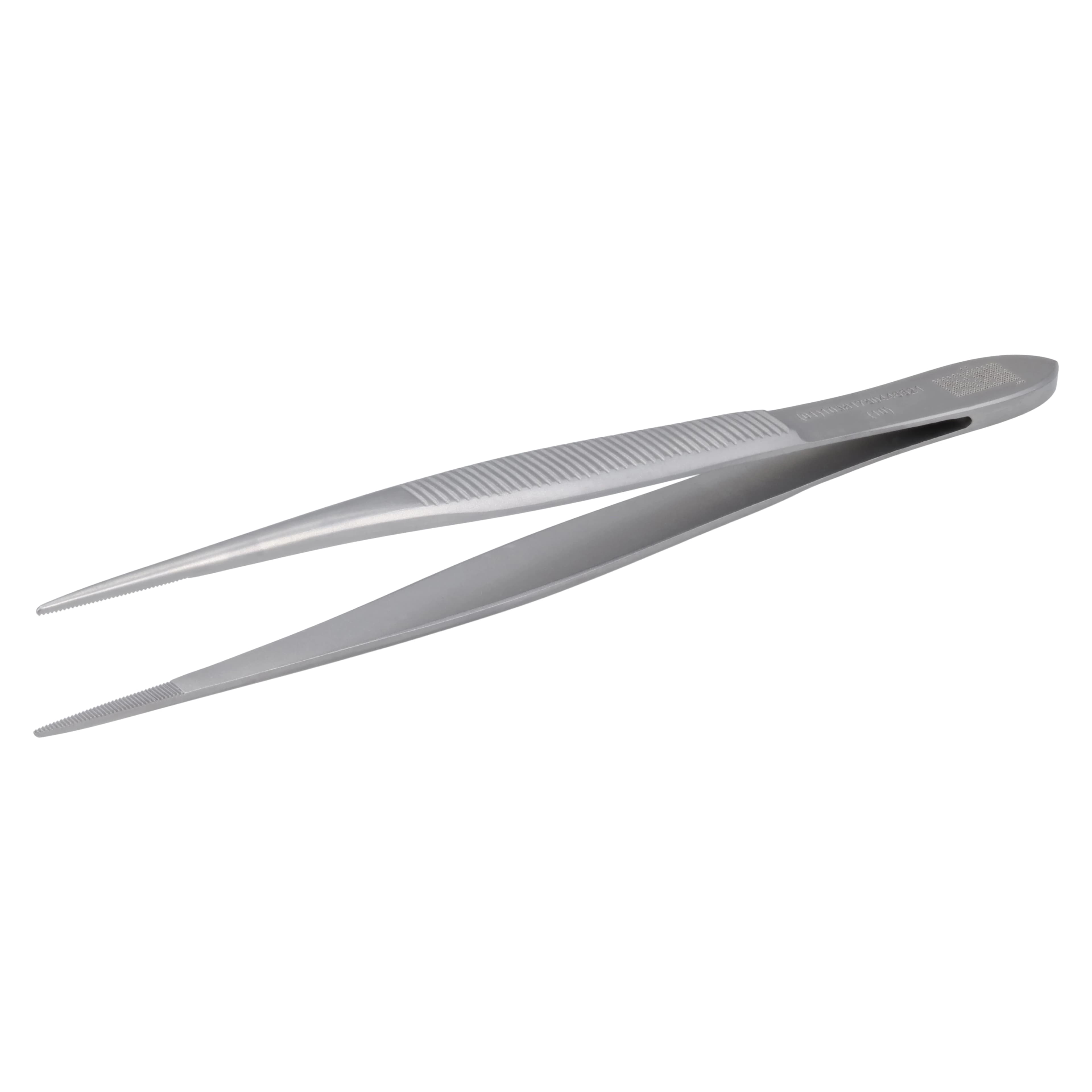 Miltex Meister-Hand Plain Splinter Forceps, Straight, 3-1/2" Stainless Steel, Autoclavable, Each thumbnail 4