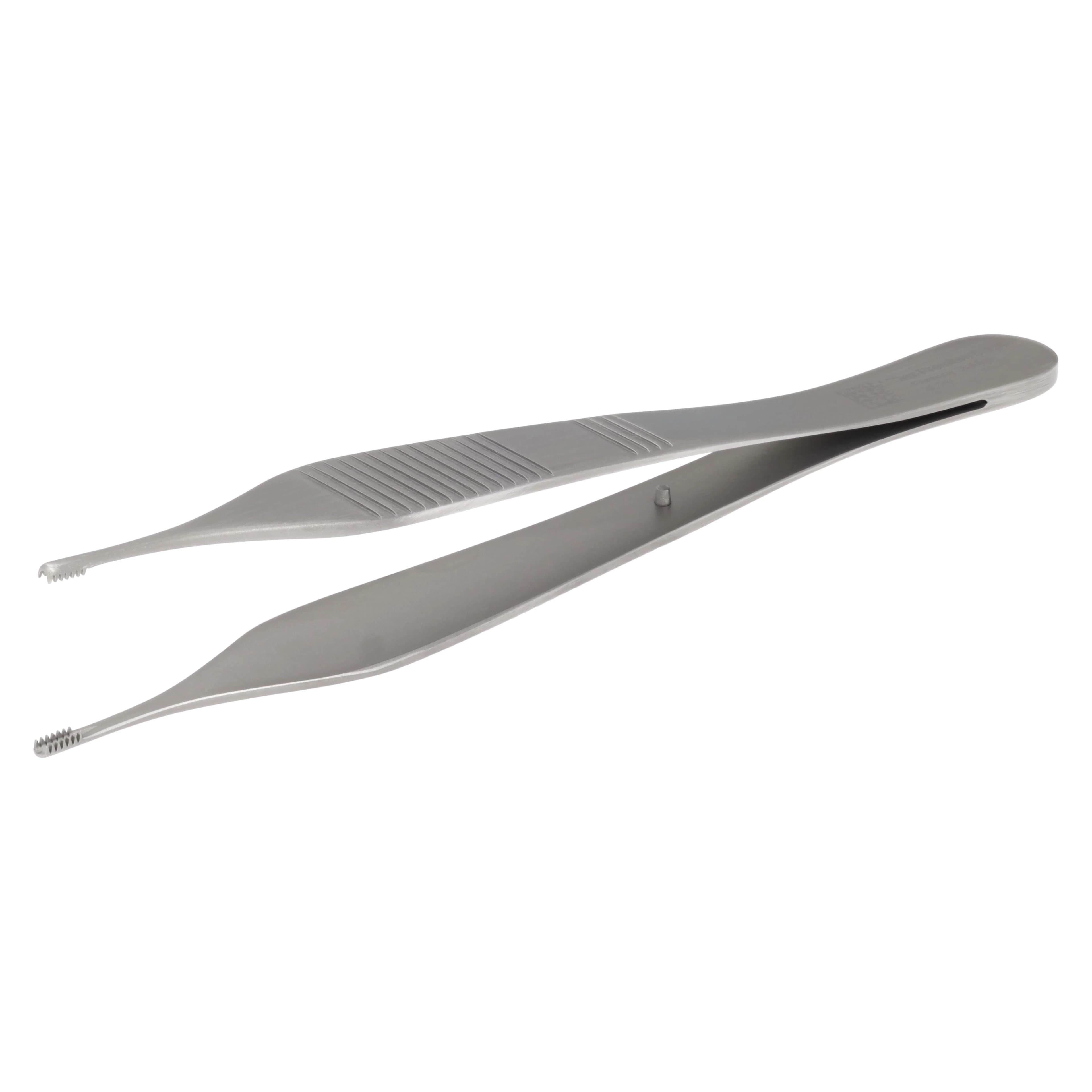 Miltex Brown-Adson Tissue Forceps, 4-3/4", 7x7 Side Grasping Teeth, Straight, Stainless Steel thumbnail 4
