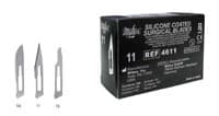 Integra Miltex #10 Silicone Coated Sterile Surgical Blades, 100/Box, 4610 thumbnail 2