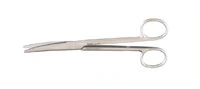 Miltex Mayo Dissecting Scissors, Curved, 6-3/4", Stainless Steel, Autoclavable, Reusable, Each - Mayo Dissecting Scissor - Image 1