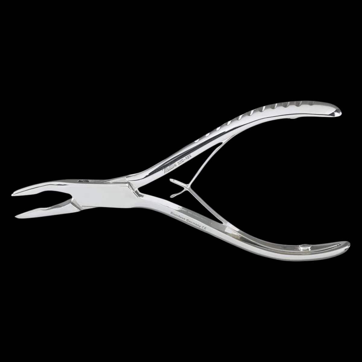 Miltex Mini-Blumenthal Rongeur, 45 Degree, 4.5" Handle, German Stainless Steel - Rongeur Blumenthal Mini 4-1/2" - Image 1