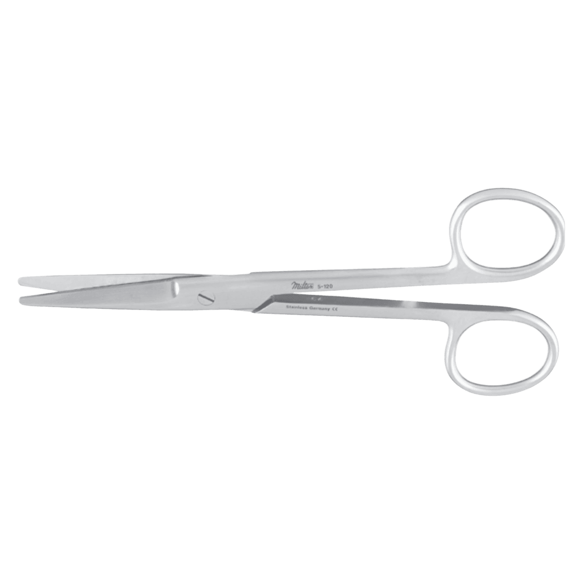 Miltex Mayo Dissecting Scissors, Straight, 5-1/2" (14 cm), Stainless Steel, Blunt/Blunt, 1 Each thumbnail 2