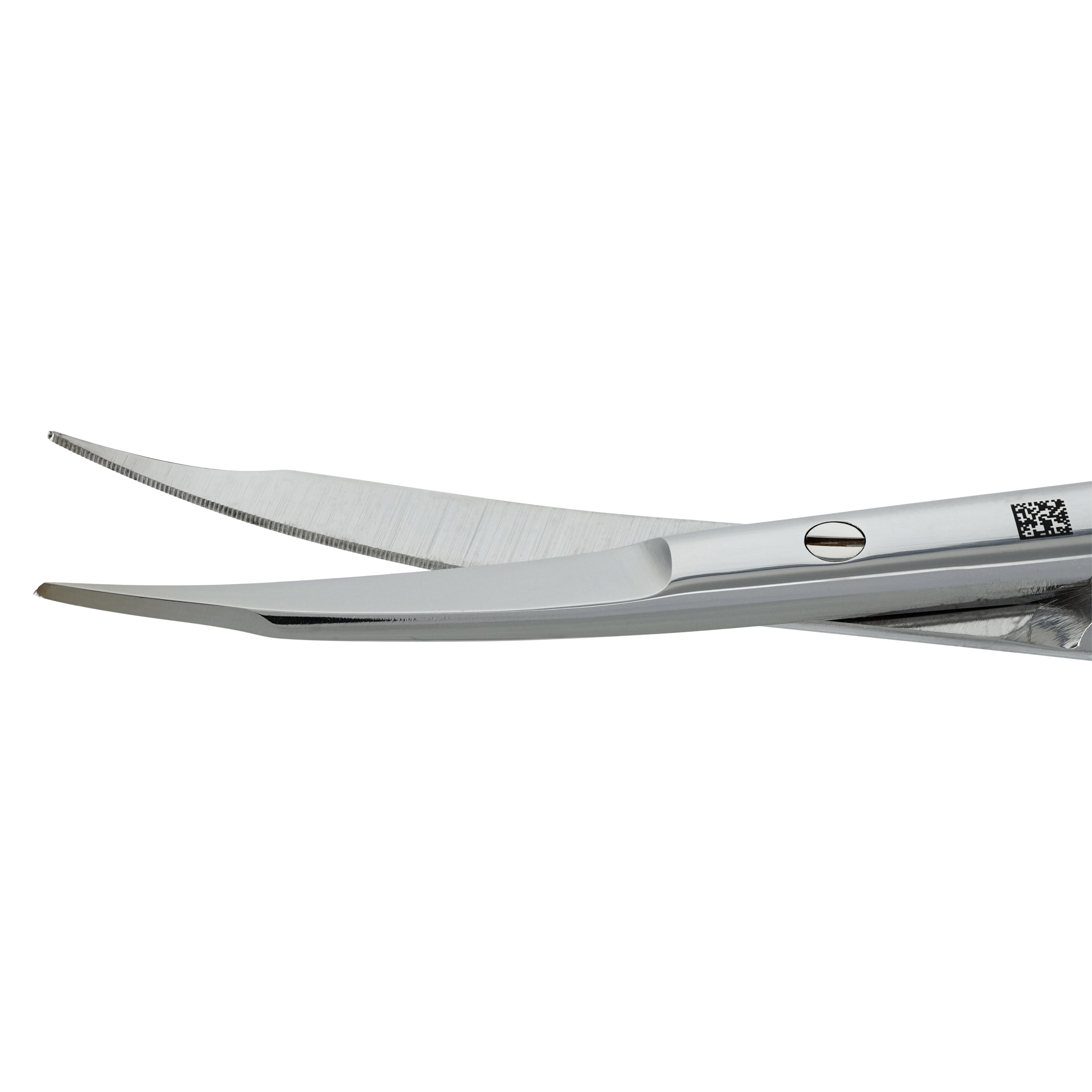 Miltex Goldman-Fox Surgical Scissors, 5-1/8", Curved, One Serrated Blade, Stainless Steel, 1 Each thumbnail 3