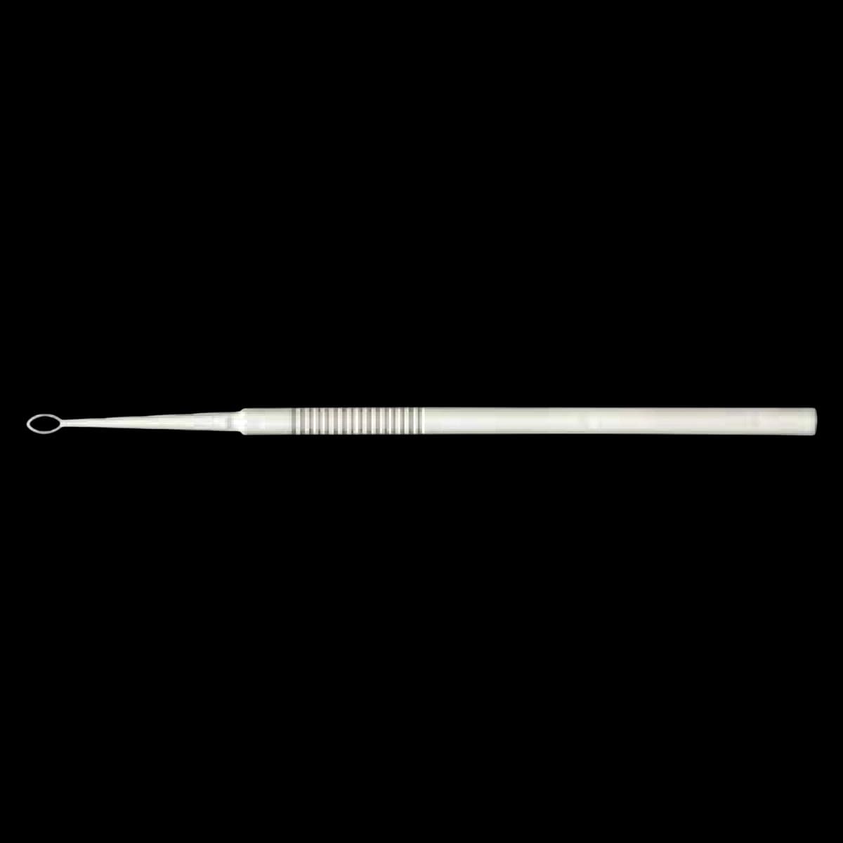 Miltex-Integra Disposable Ear Curette, Loop Tip, White Plastic, Non-Sterile, 50/Box thumbnail 2