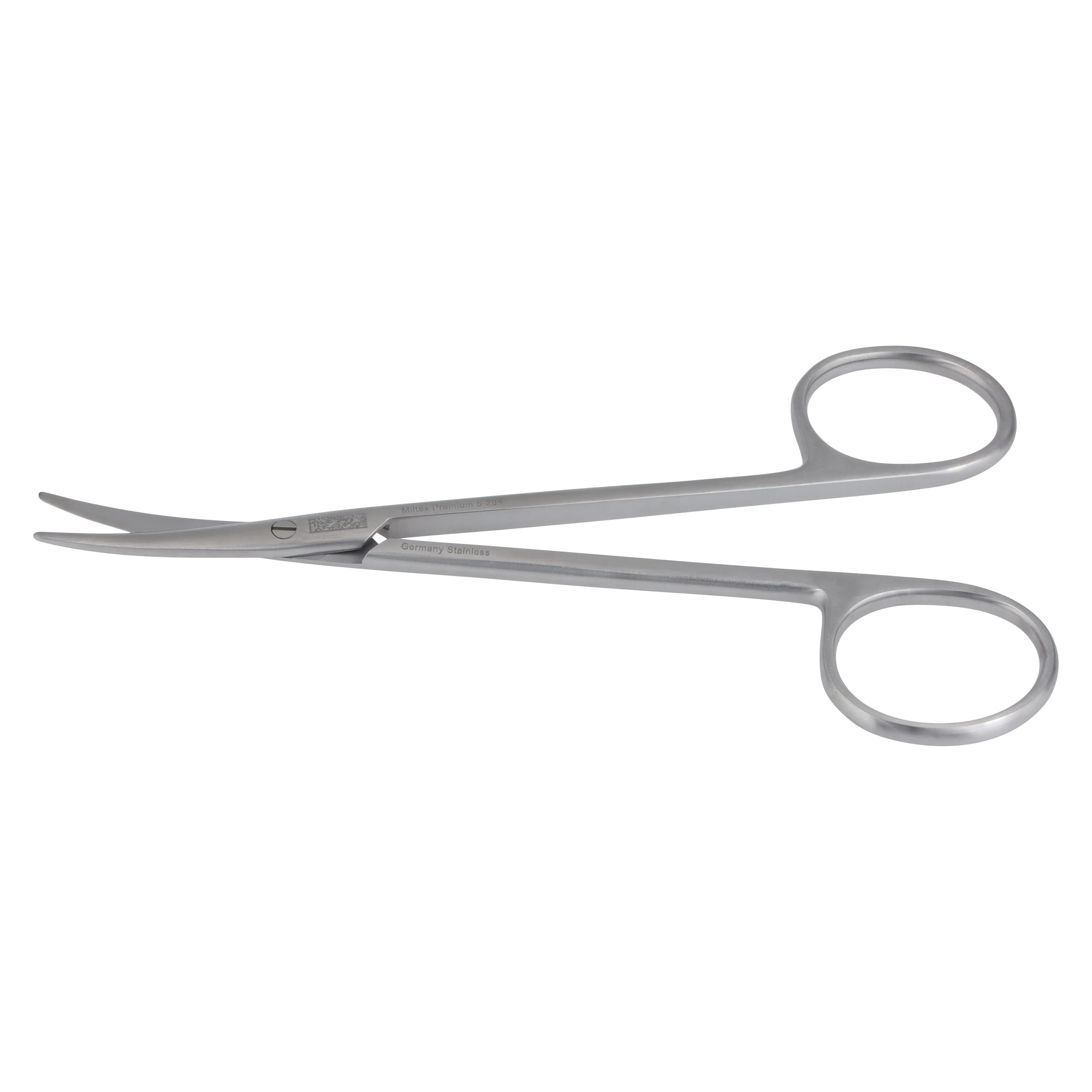 Miltex-Integra Delicate Metzenbaum Scissors, Curved, 5" (13 cm), Stainless Steel, Each thumbnail 2