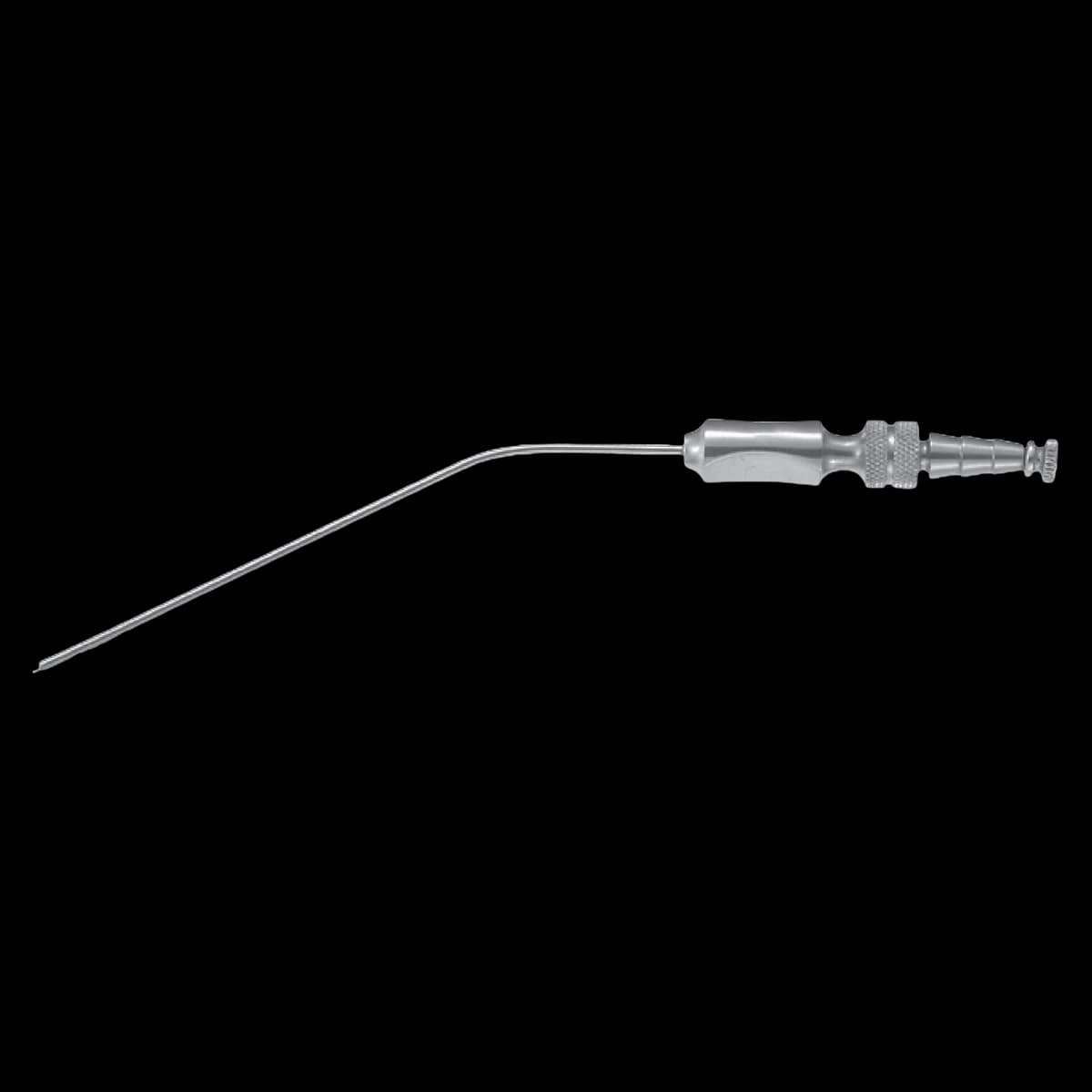 Integra Miltex Frazier Suction Tube 8FR, 145° Angle, Stainless Steel, 187.5mm, Autoclavable, 19-573 - Frazier Suction Tube 8FR (Asp Size 8) - Image 1