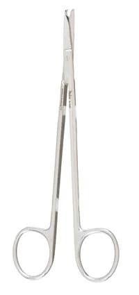 Miltex Long Stitch Surgical Scissors, 6", Stainless Steel, Straight Blade, Blunt Tip, Each - Surgical Scissors – Long Stitch 6" - Surgical Scissors – Long Stitch 6" - Image 1