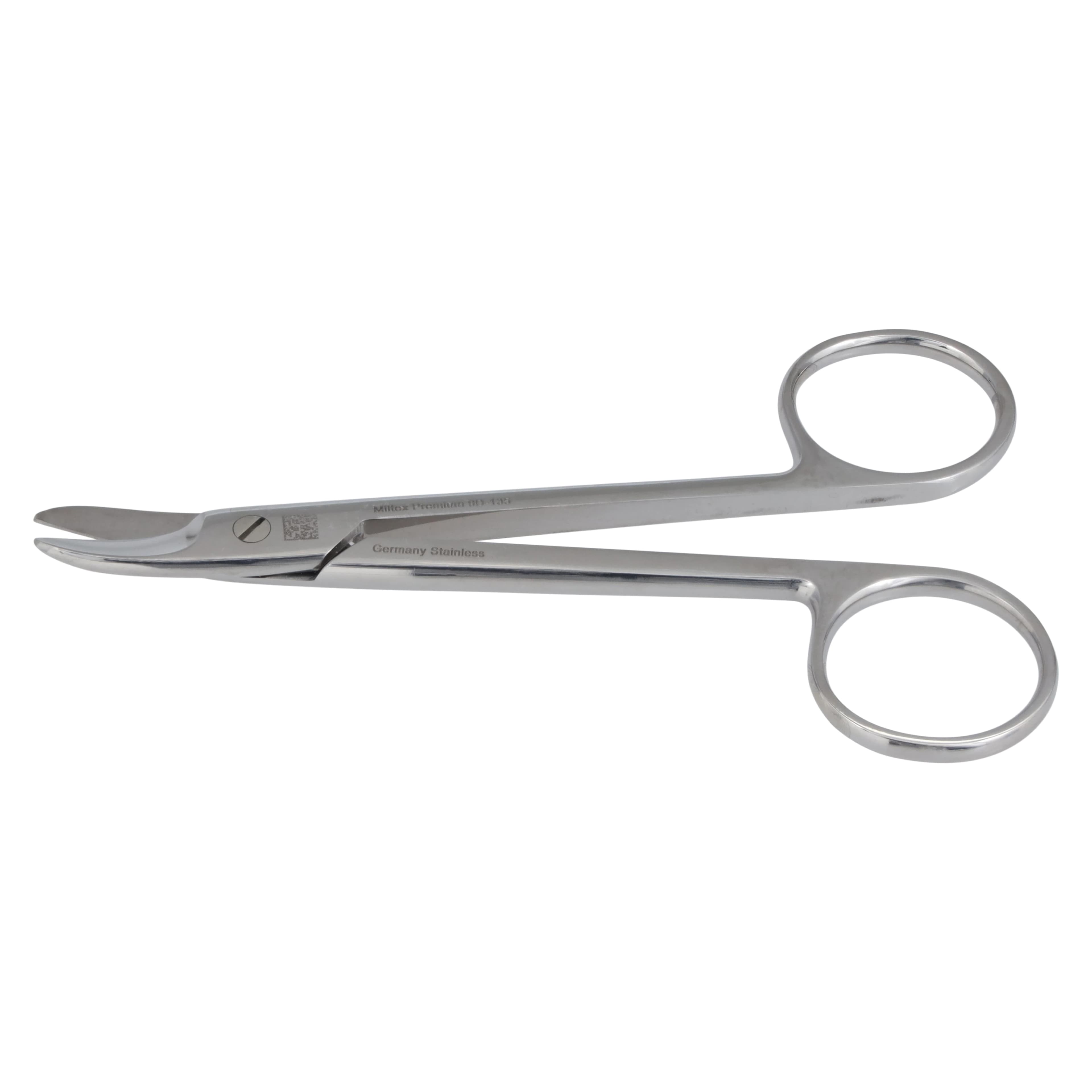 Miltex Crown and Collar Scissors, #11S, Curved, Smooth Blades, 4-1/4" (9D-135) thumbnail 2