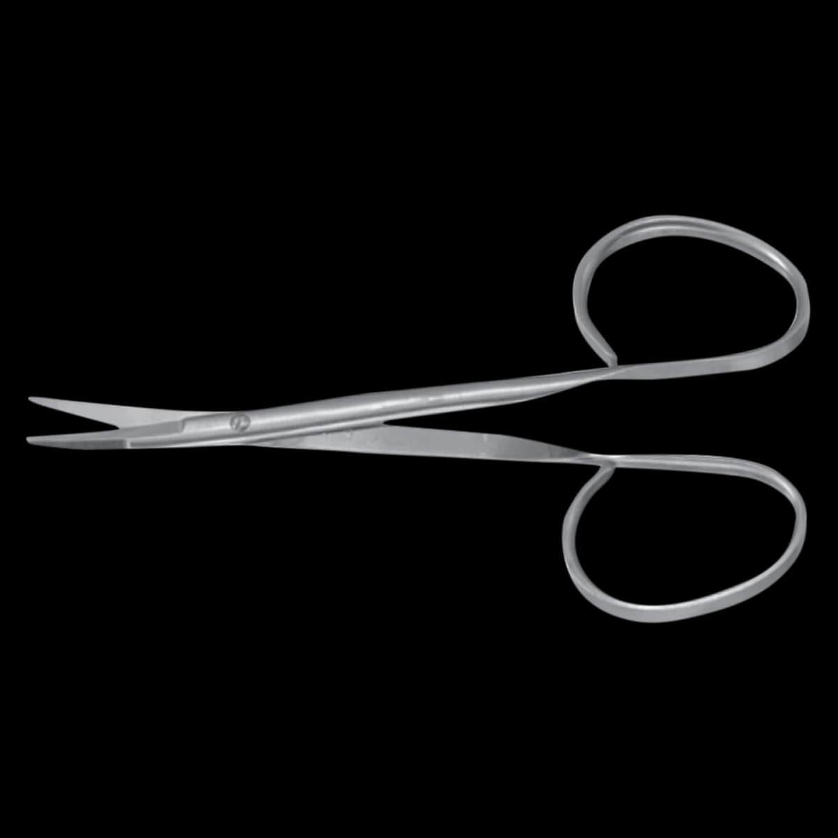 Miltex Crown and Collar Scissors, #11S, Curved, Smooth Blades, 4-1/4" (9D-135) - Miltex - Wire Cutting Scissors, 4-3/8, Curved,Smooth Blades - Image 1