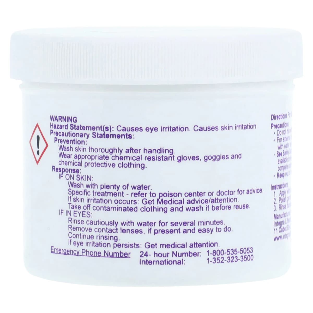 Miltex-Integra Surgical Instrument Stain Remover, 3 oz Jar, 3-740 thumbnail 2