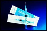 BD Luer-Lok Syringe with Needle, 3 mL, 23G x 1-1/2", Thin Wall, Regular Bevel, 100/Bx, 309589 - Syringes IM Luer Lok Thin 3cc - Image 1