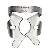 Ivory Rubber Dam Clamp #10, Winged, Stainless Steel, Regular Molar, 50057338 - Ivory, Rubber Dam Clamp, # 10, 50057338 - Image 1