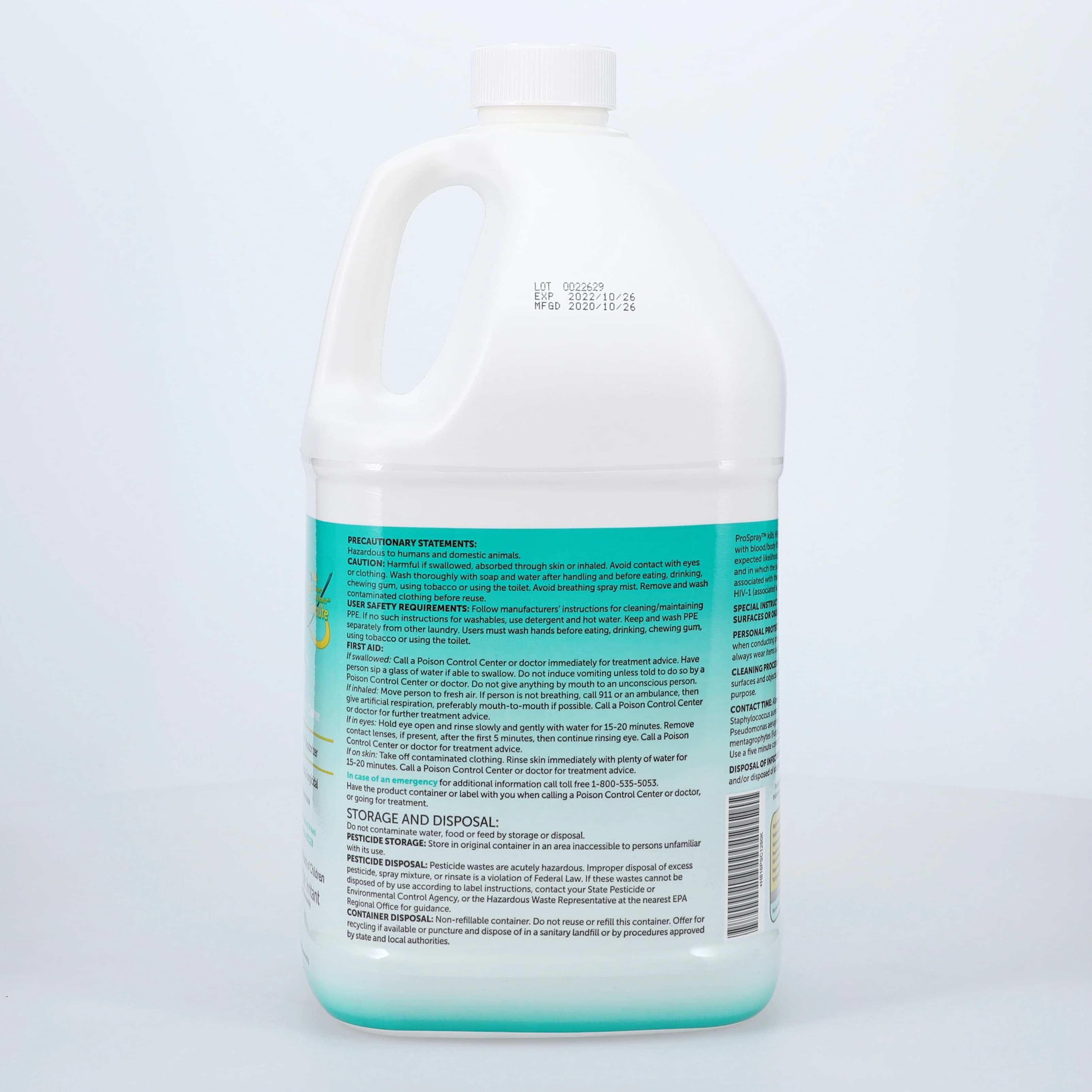 Spec Clean Ready-to-Use Disinfectant Cleaner, 1 Gallon Refill, PSC128-1 thumbnail 2