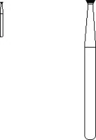 SS White Standard Operative Carbide Bur, FG, Inverted Cone, #36, 1.2 mm Head Diameter, 10/Pk, 14986 - Standard Operative Carbide Burs, FG, Inverted Cone, # 36, 10/Pk, 14986 - Image 1