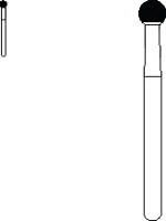 SS White 30-Blade Trimming & Finishing Carbide Bur, FG, Round, #9008, 5/Pk, 14308-5 - 30-Blade Trimming & Finishing Carbide Burs, FG, Round, # 9008, 5/Pk, 14308-5 - Image 1