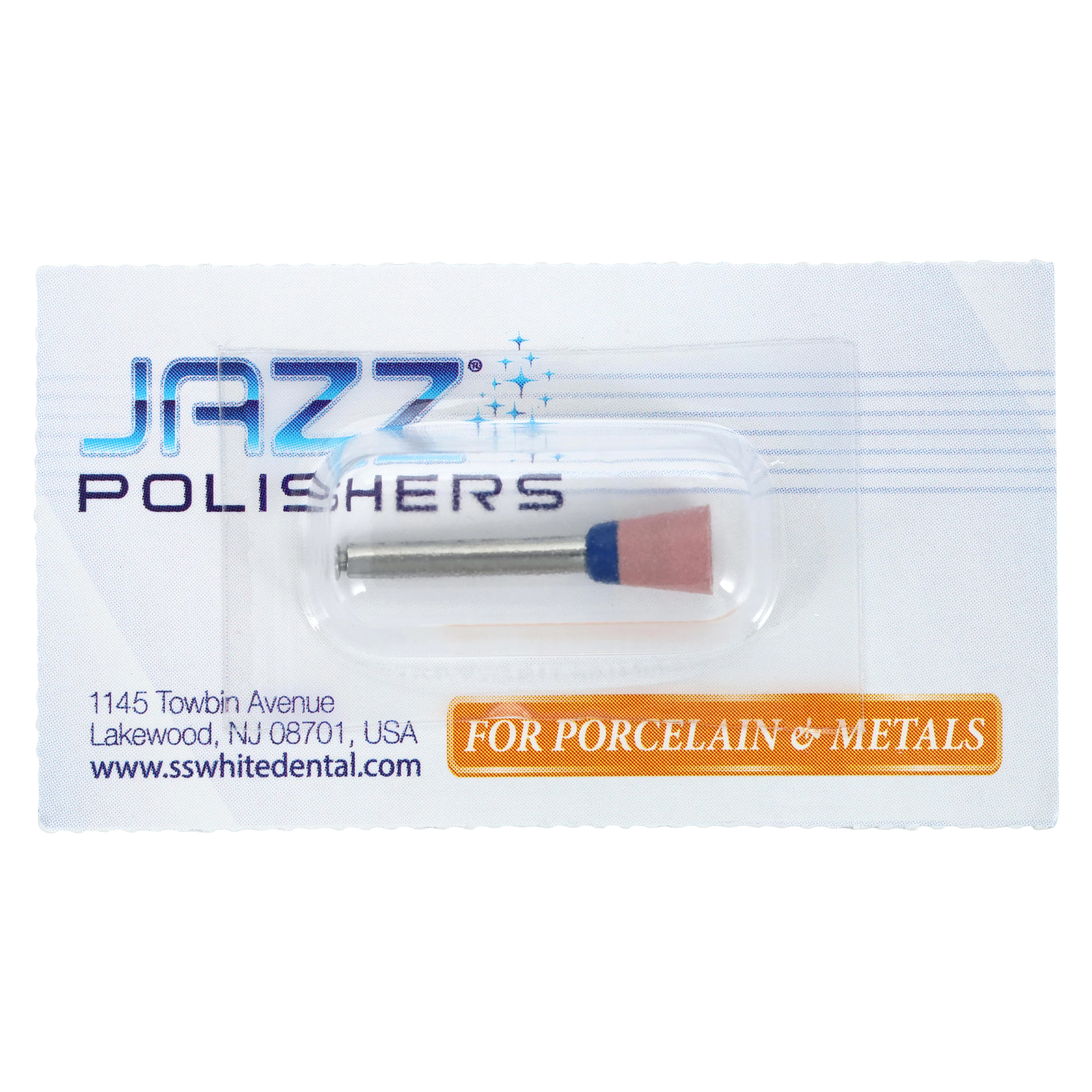 Jazz P3S Porcelain & Metal 3-Step Polishing System, Medium Cup, RA Latch-Type, 3/Pkg, 89009 - JAZZ P3S Porcelain and Metal 3 Step Polishing System, Medium Cup, 3/Pkg., 89009 - Image 1