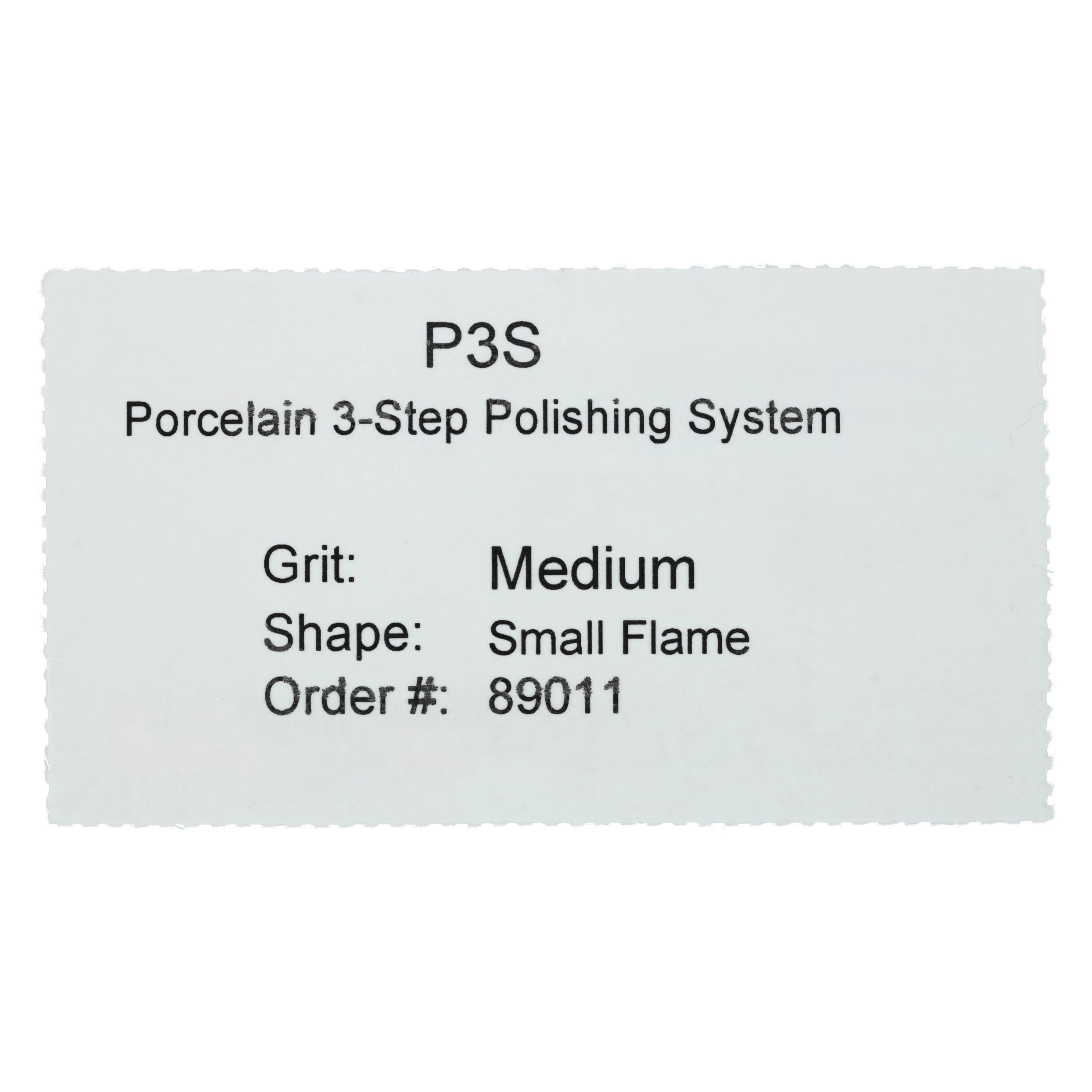 Jazz P3S Porcelain & Metal 3-Step Polisher, Medium, Small Flame, RA Latch, Refill, 3/Pk, 89011 thumbnail 3