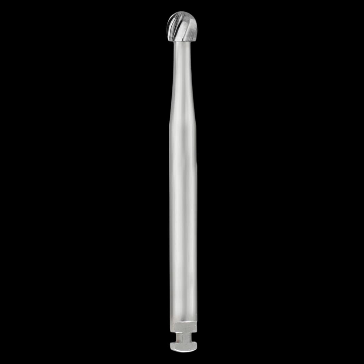 SS White Sterile Carbide Bur, Round, RA (Right Angle) Shank, #6, 25/Roll - #6 Sterile Carbide Bur Round RA Roll of 25 - Image 1