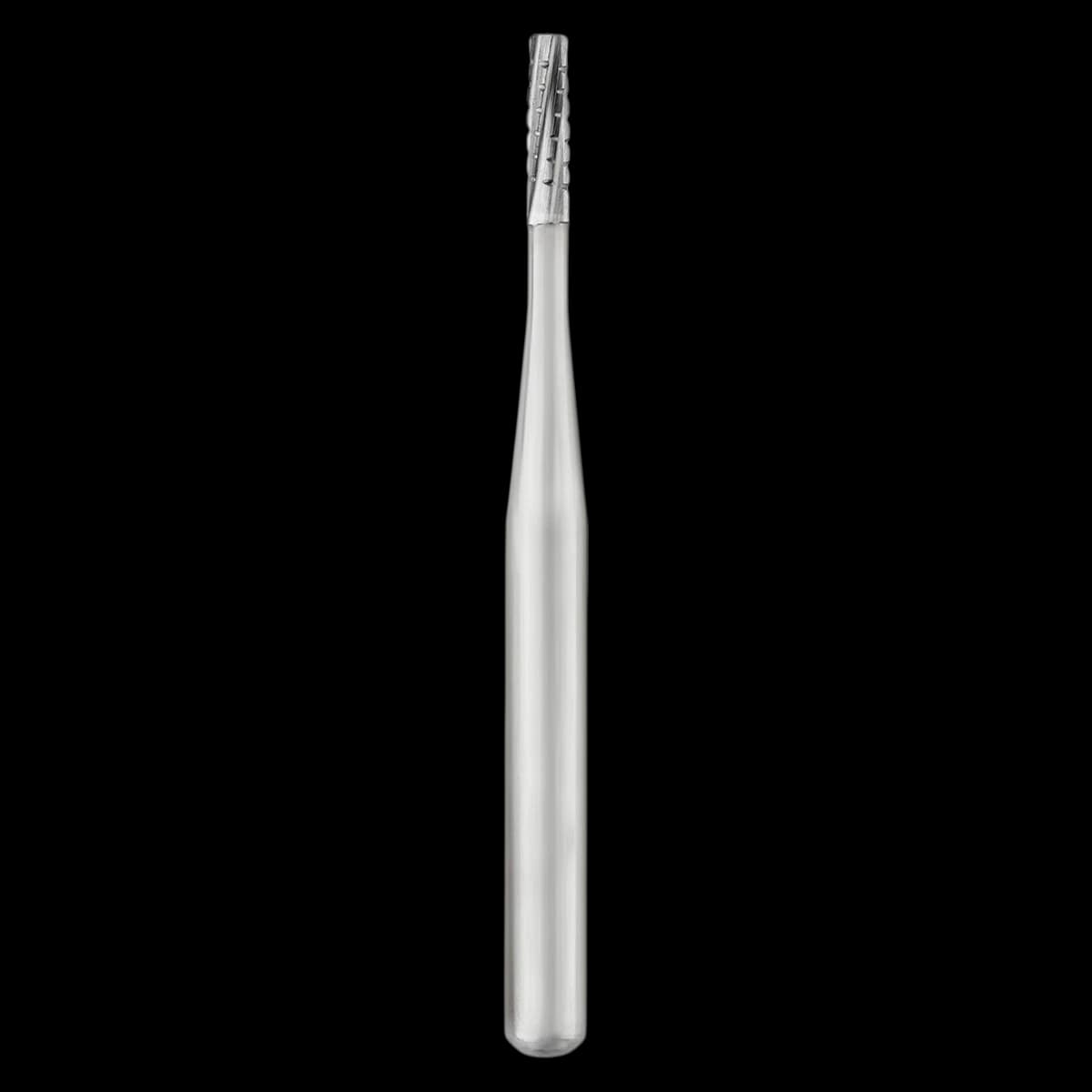 SS White Sterile Carbide Bur #556, Straight Fissure Flat-End Crosscut, FG Shank, 25/Roll - #556 Sterile Carbide Bur Staright Flat-End Cross Cut FG Roll of 25 - Image 1